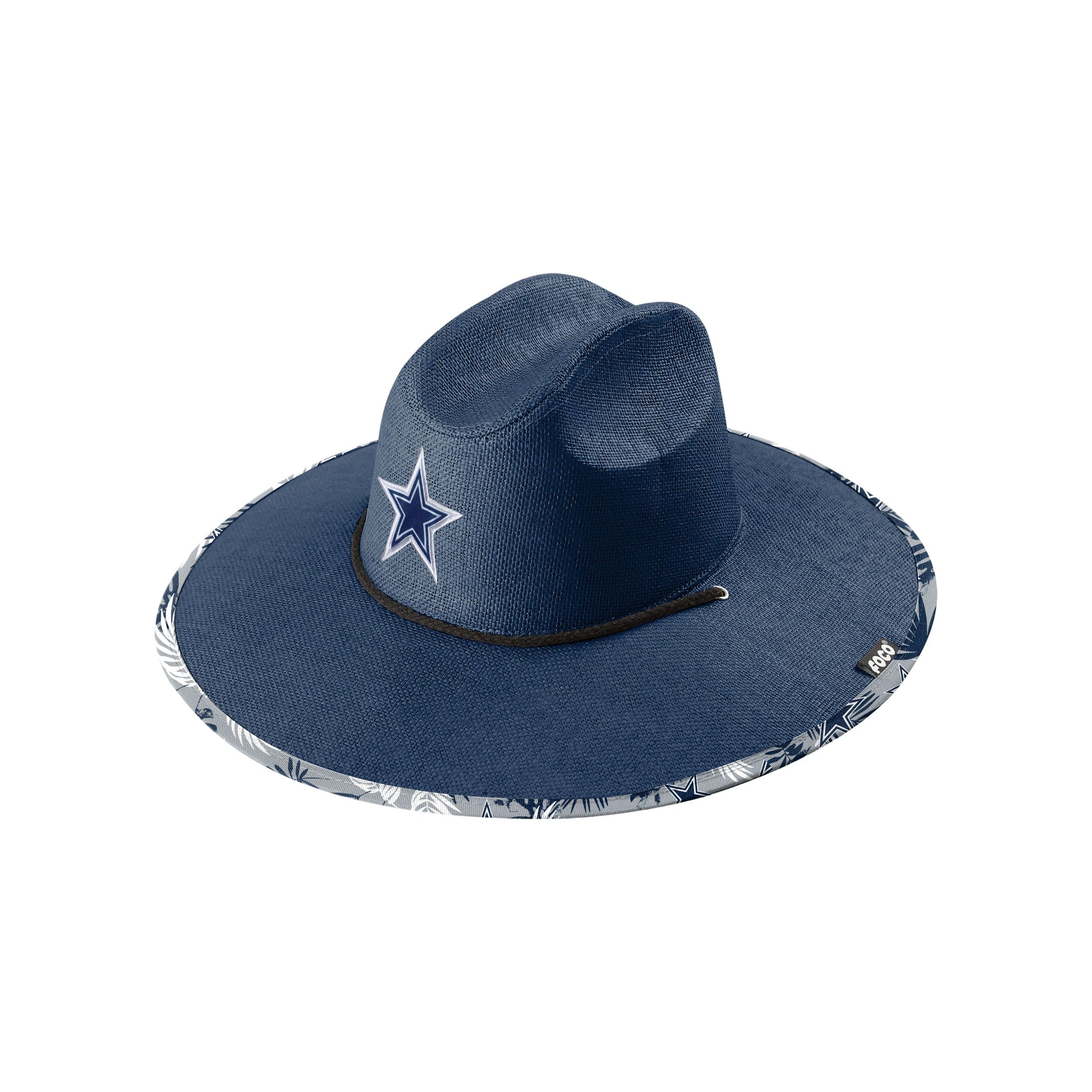 Dallas Cowboys NFL Team Color Straw Hat - Image 3