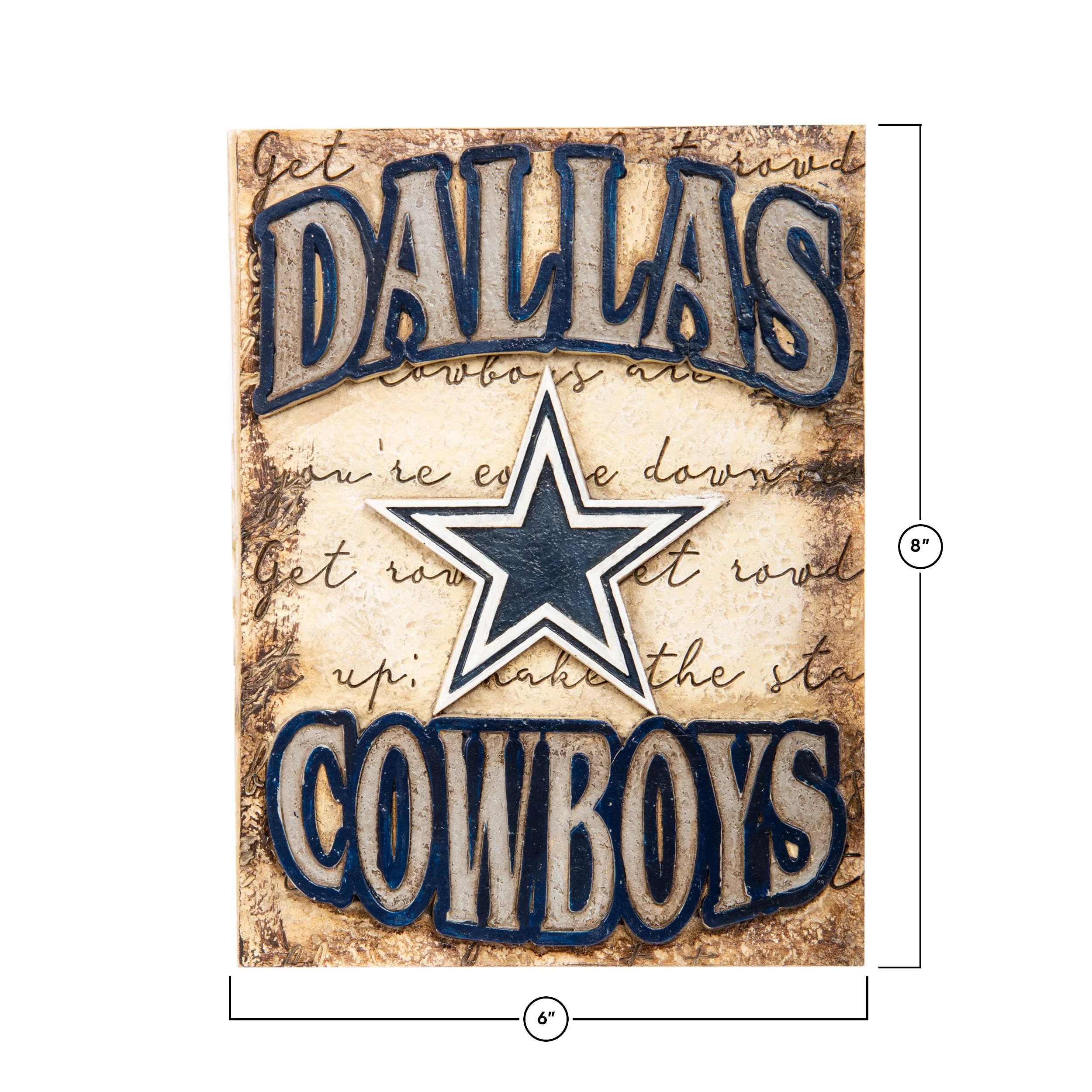 Dallas Cowboys NFL Team Logo Wall Plaque - Image 3