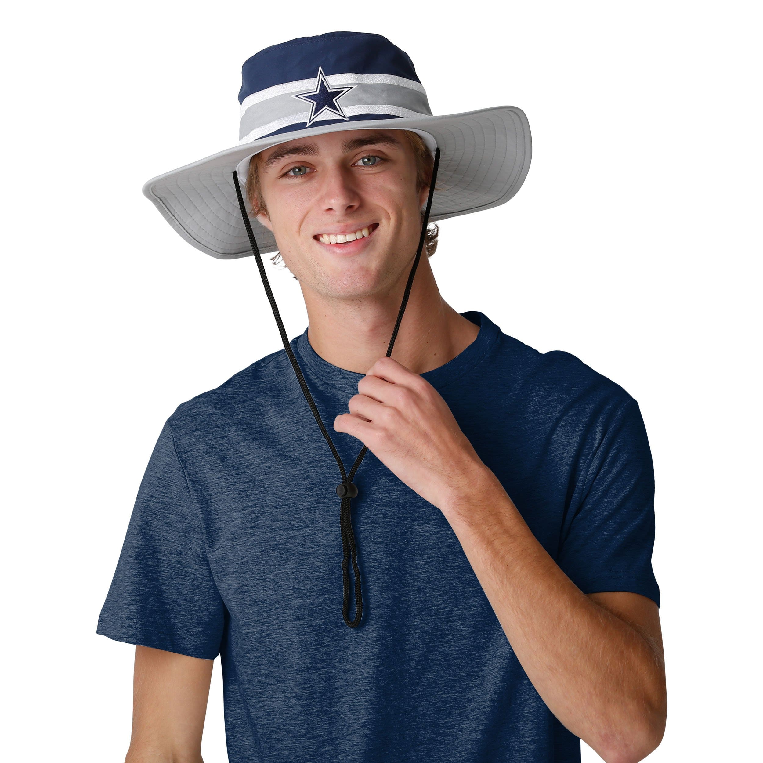 Dallas Cowboys NFL Team Stripe Boonie Hat - Image 2
