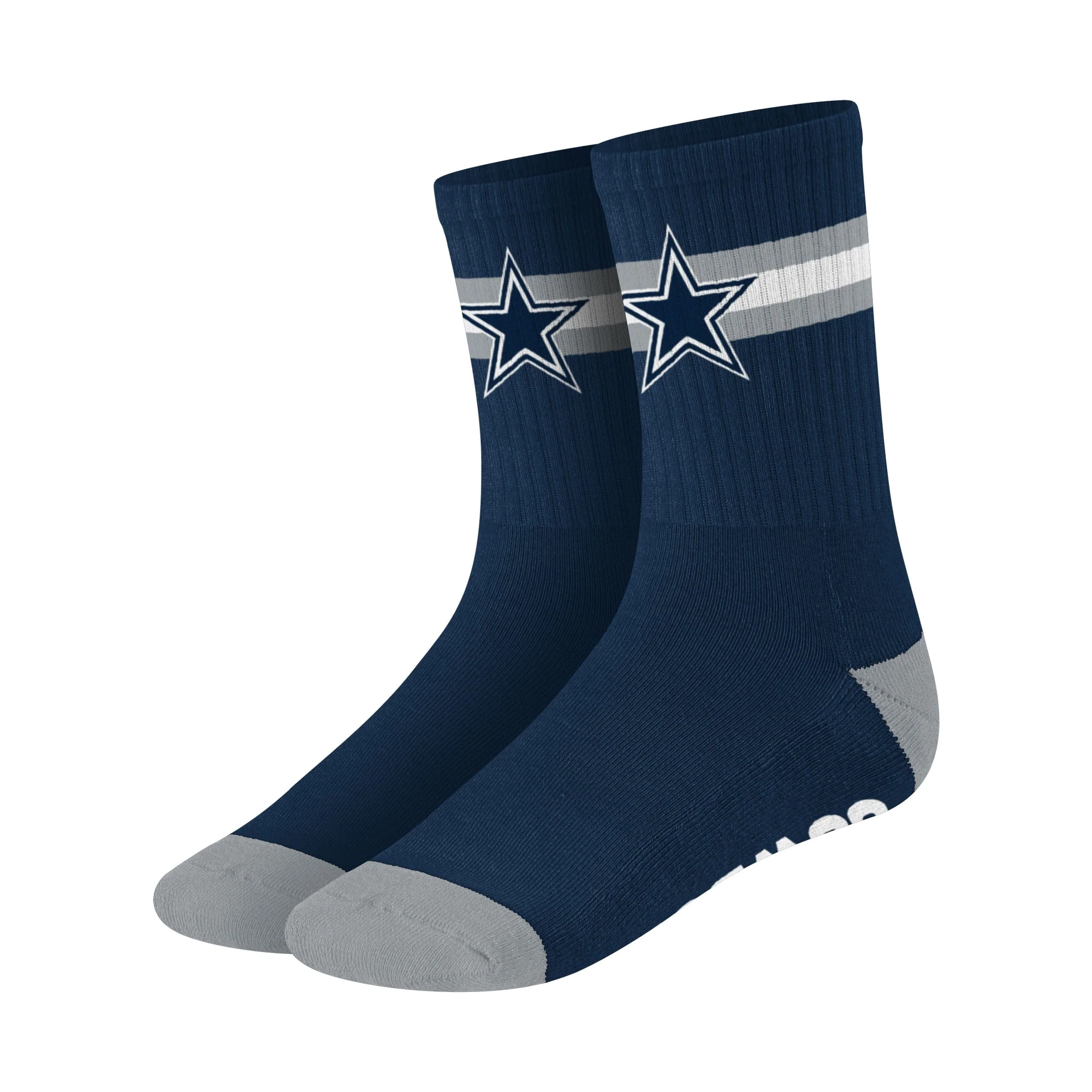 Dallas Cowboys NFL Team Stripe Crew Socks