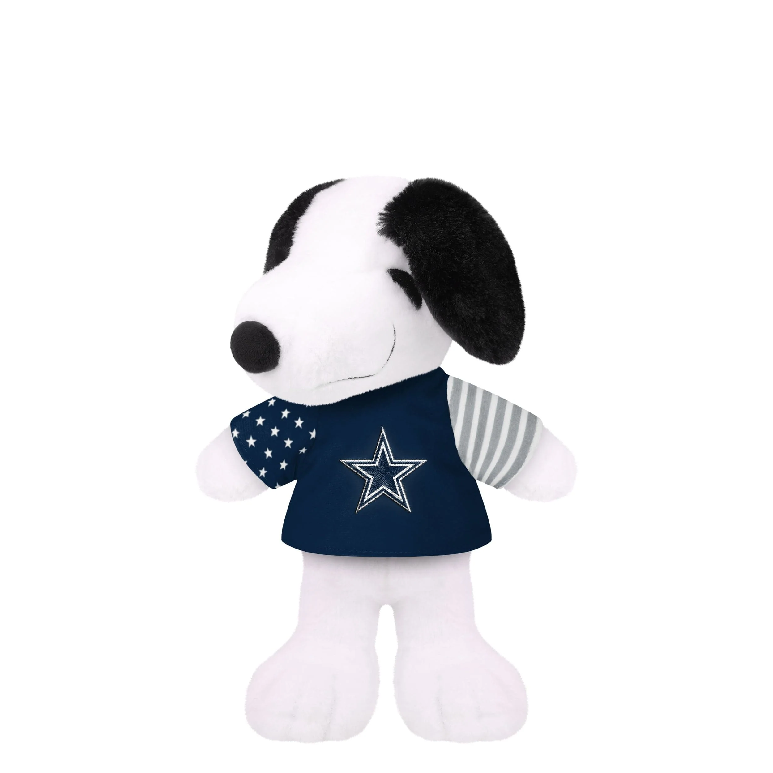 Dallas Cowboys NFL USA Flag Snoopy Peanuts Team Jersey Plush
