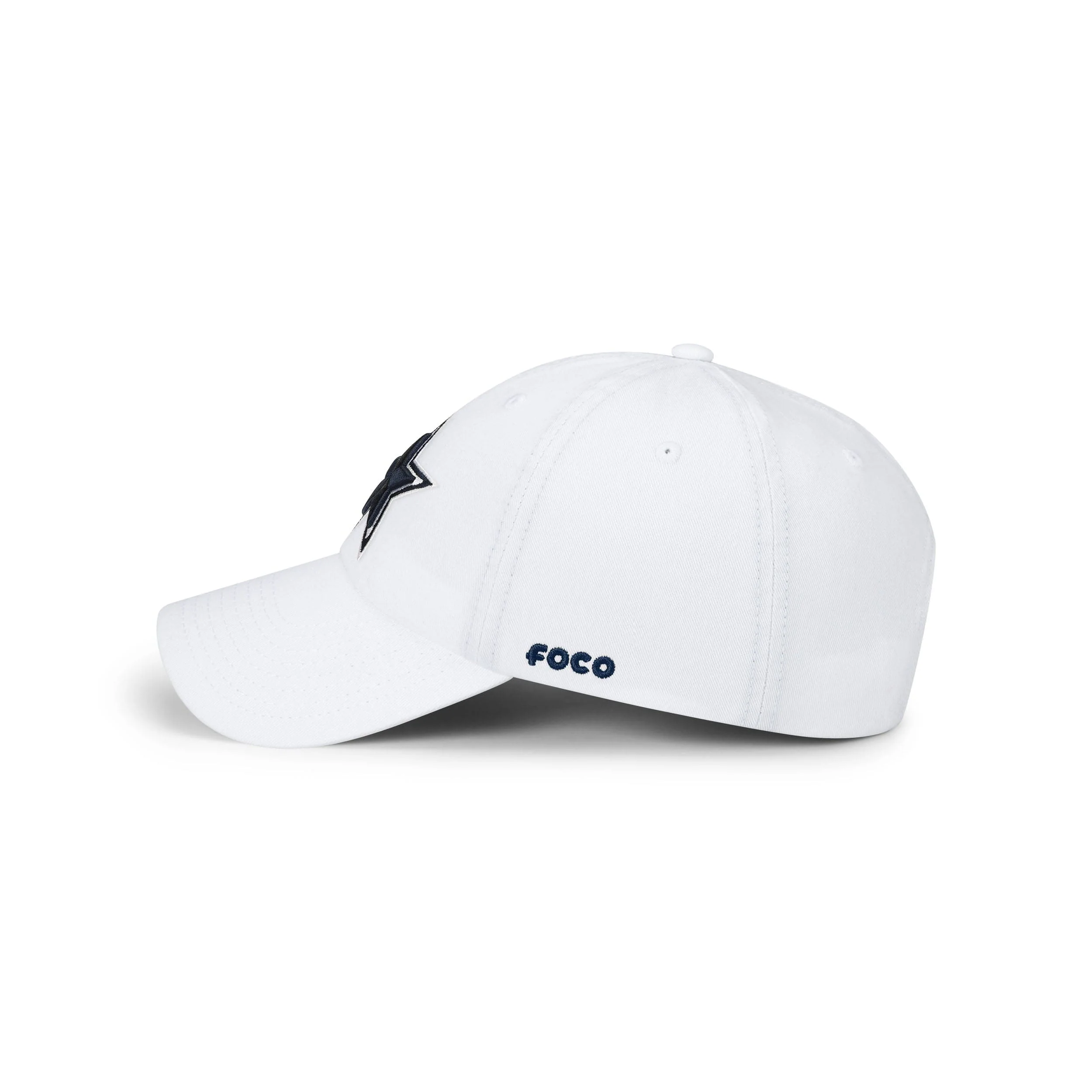 Dallas Cowboys NFL White Primary Logo Casual Cap - Image 2