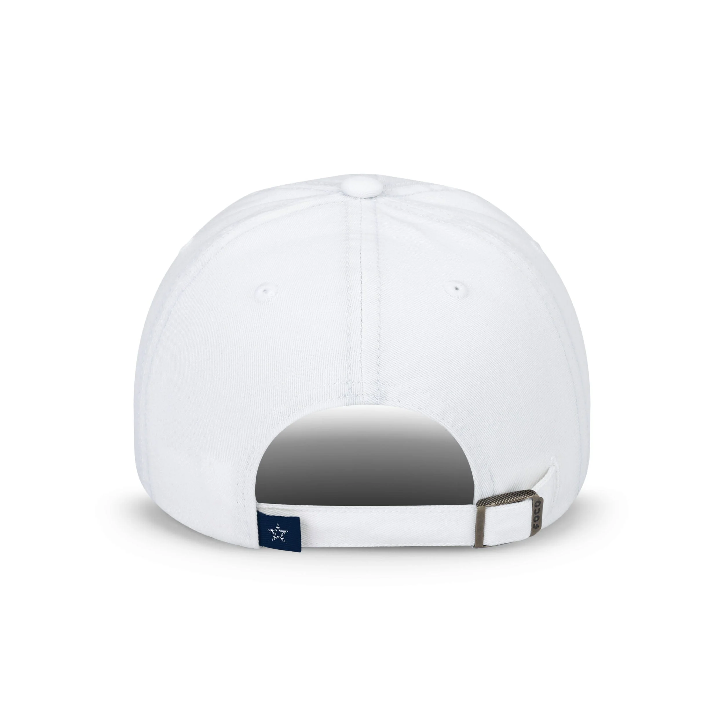 Dallas Cowboys NFL White Primary Logo Casual Cap - Image 3
