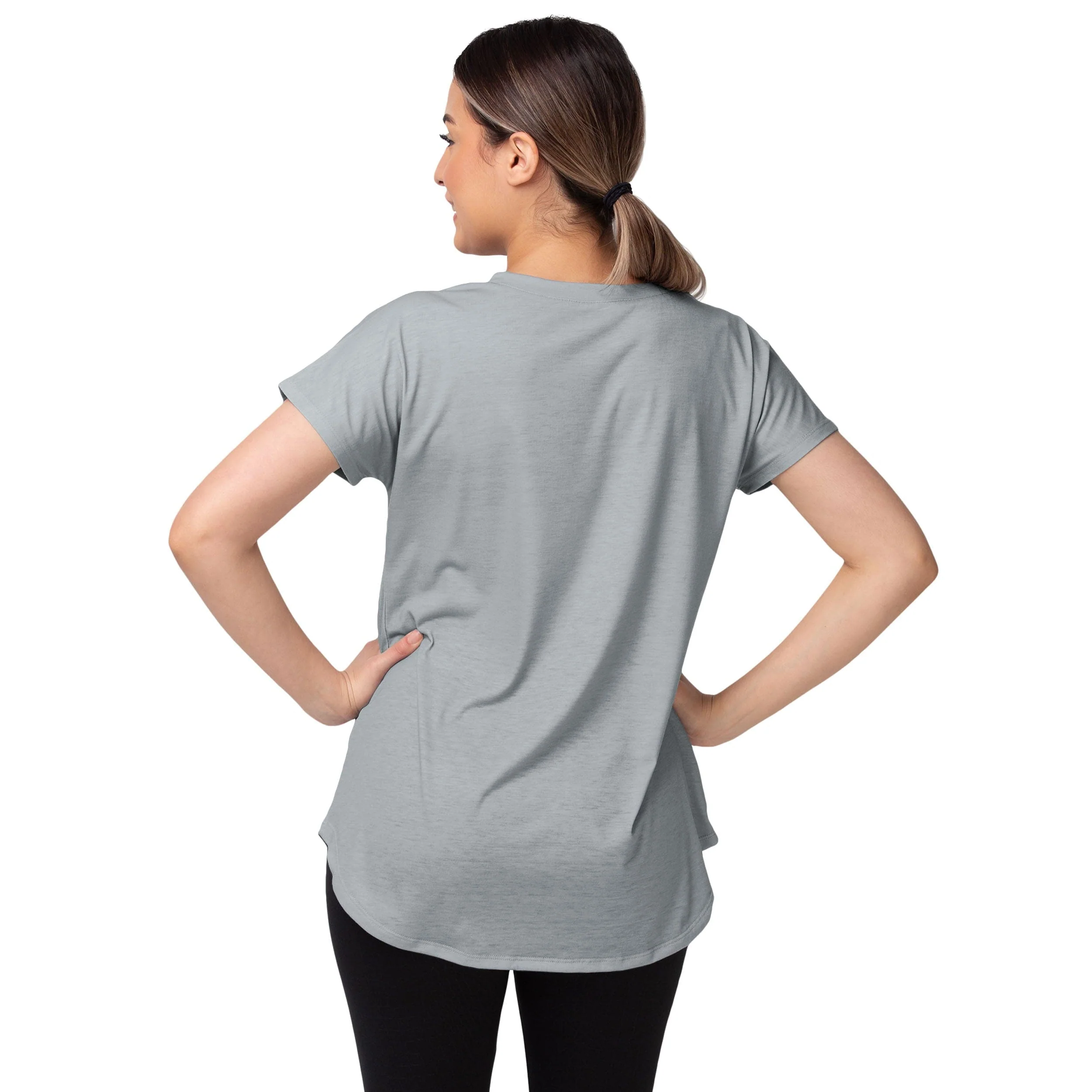 Dallas Cowboys NFL Womens Big Logo Tunic Top - Image 2