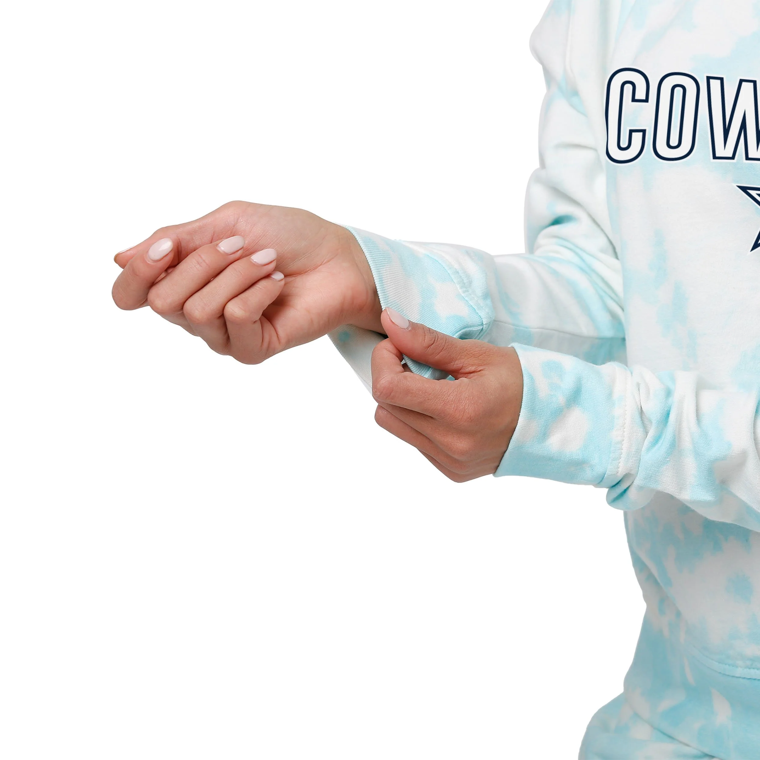 Dallas Cowboys NFL Womens Cloud Coverage Sweater - Image 3