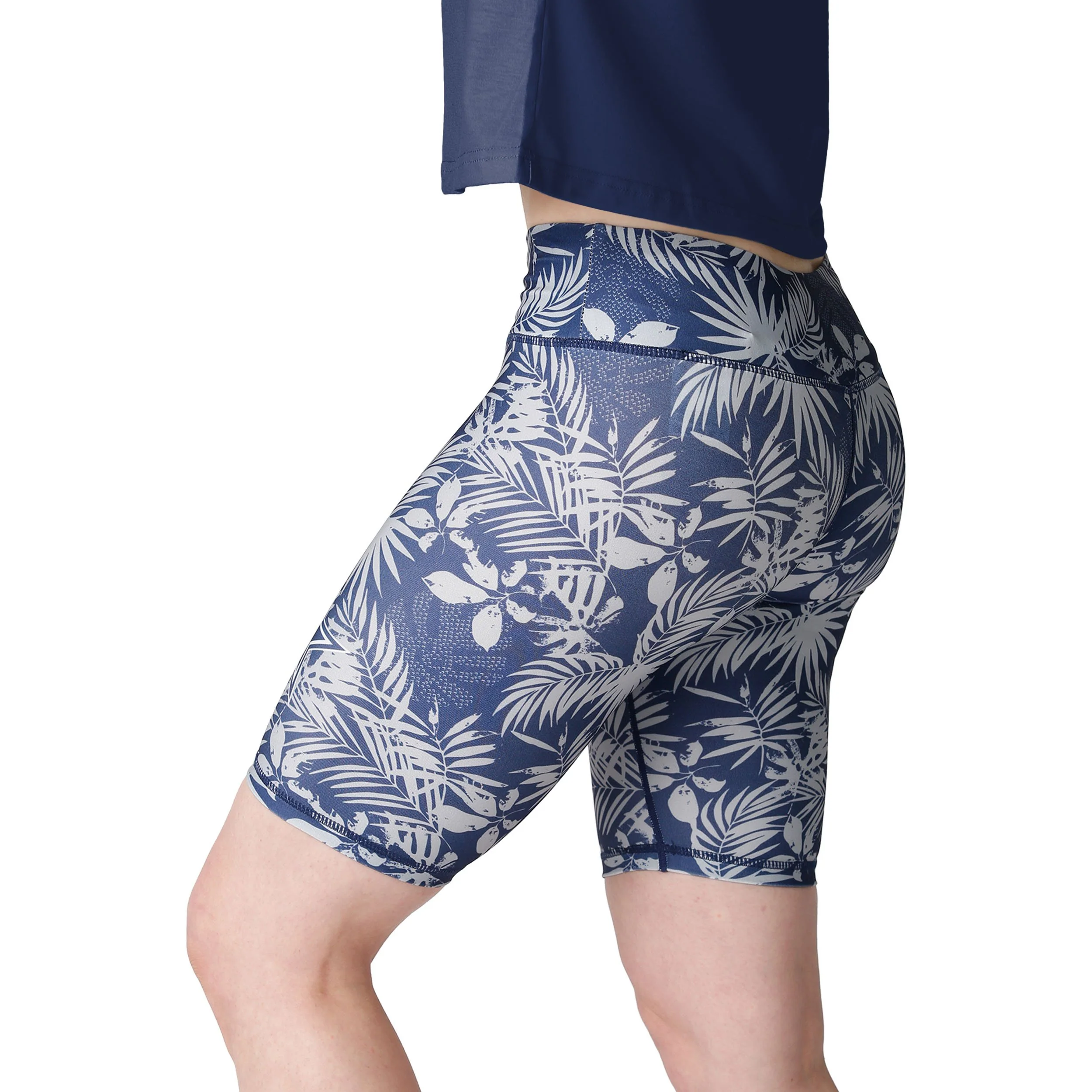 Dallas Cowboys NFL Womens Floral Bike Shorts - Image 2