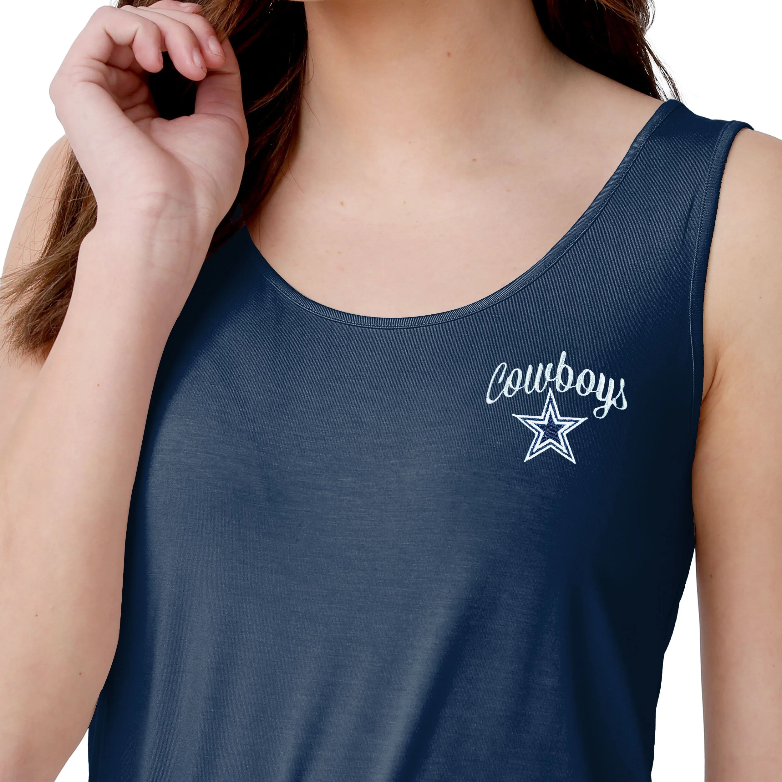 Dallas Cowboys NFL Womens Game Day Romper - Image 3