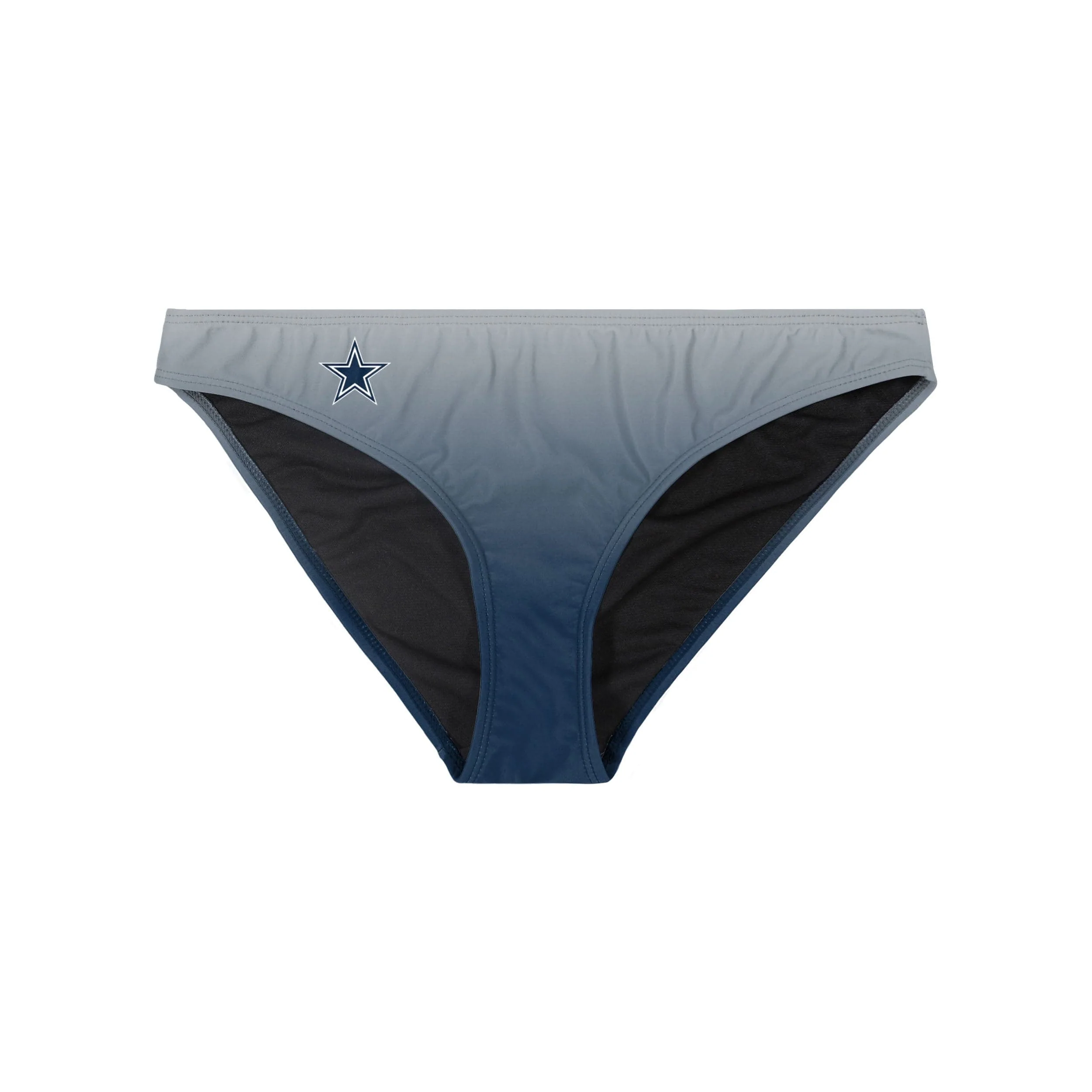 Dallas Cowboys NFL Womens Gradient Big Logo Bikini Bottom - Image 2