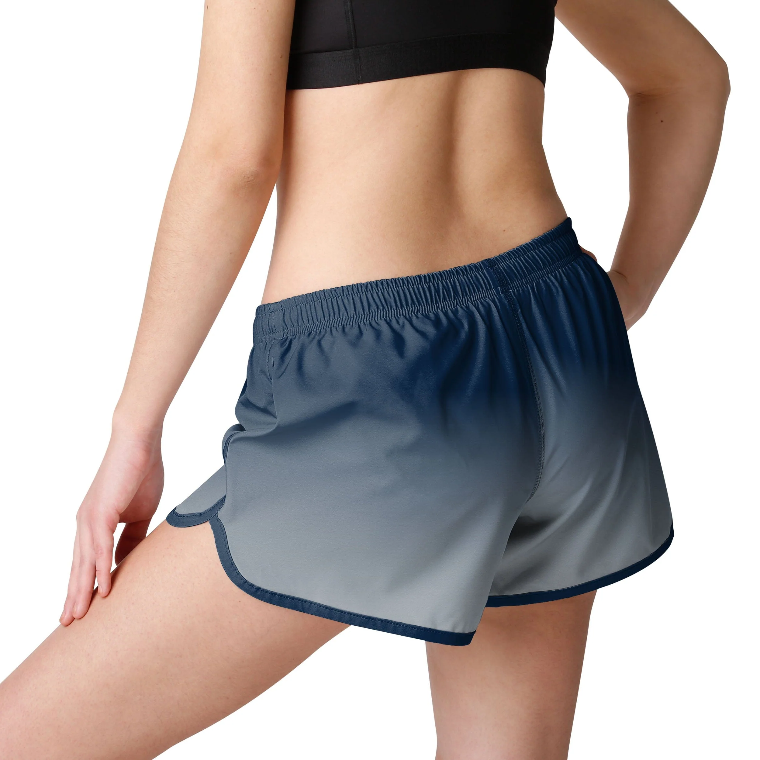 Dallas Cowboys NFL Womens Gradient Running Shorts - Image 2
