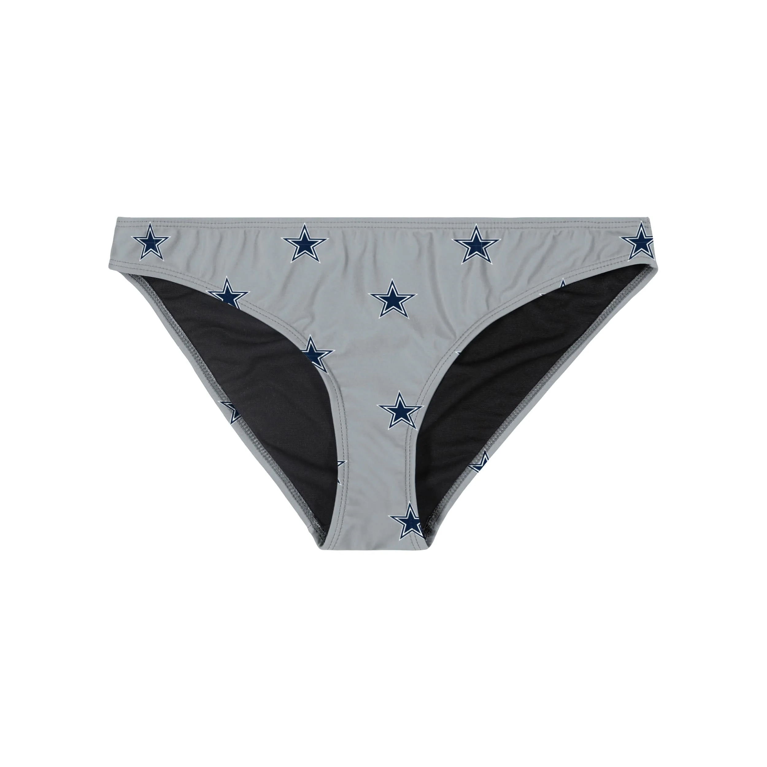 Dallas Cowboys NFL Womens Mini Print Bikini Bottom - Image 2
