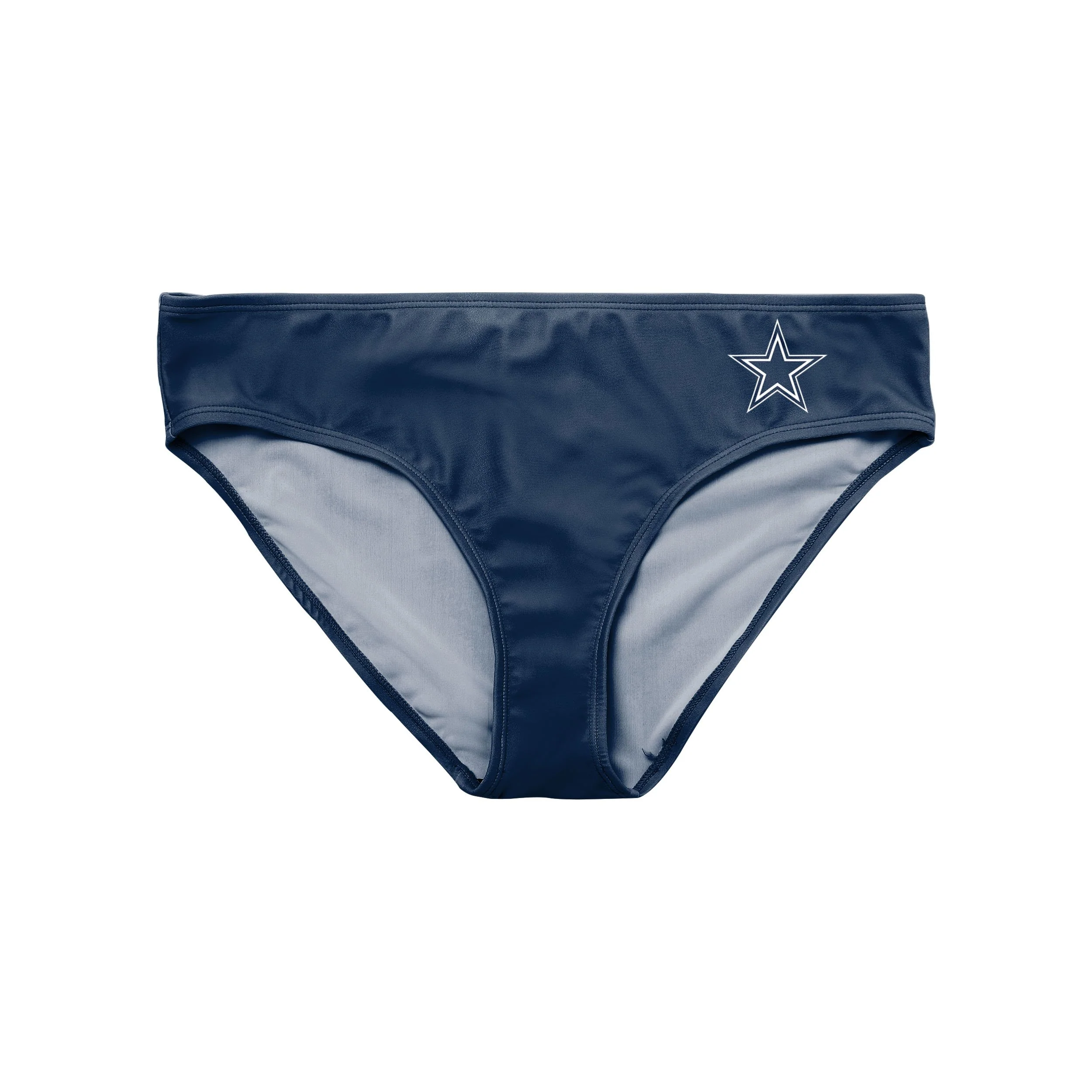 Dallas Cowboys NFL Womens Mini Logo Bikini Bottom - Image 2