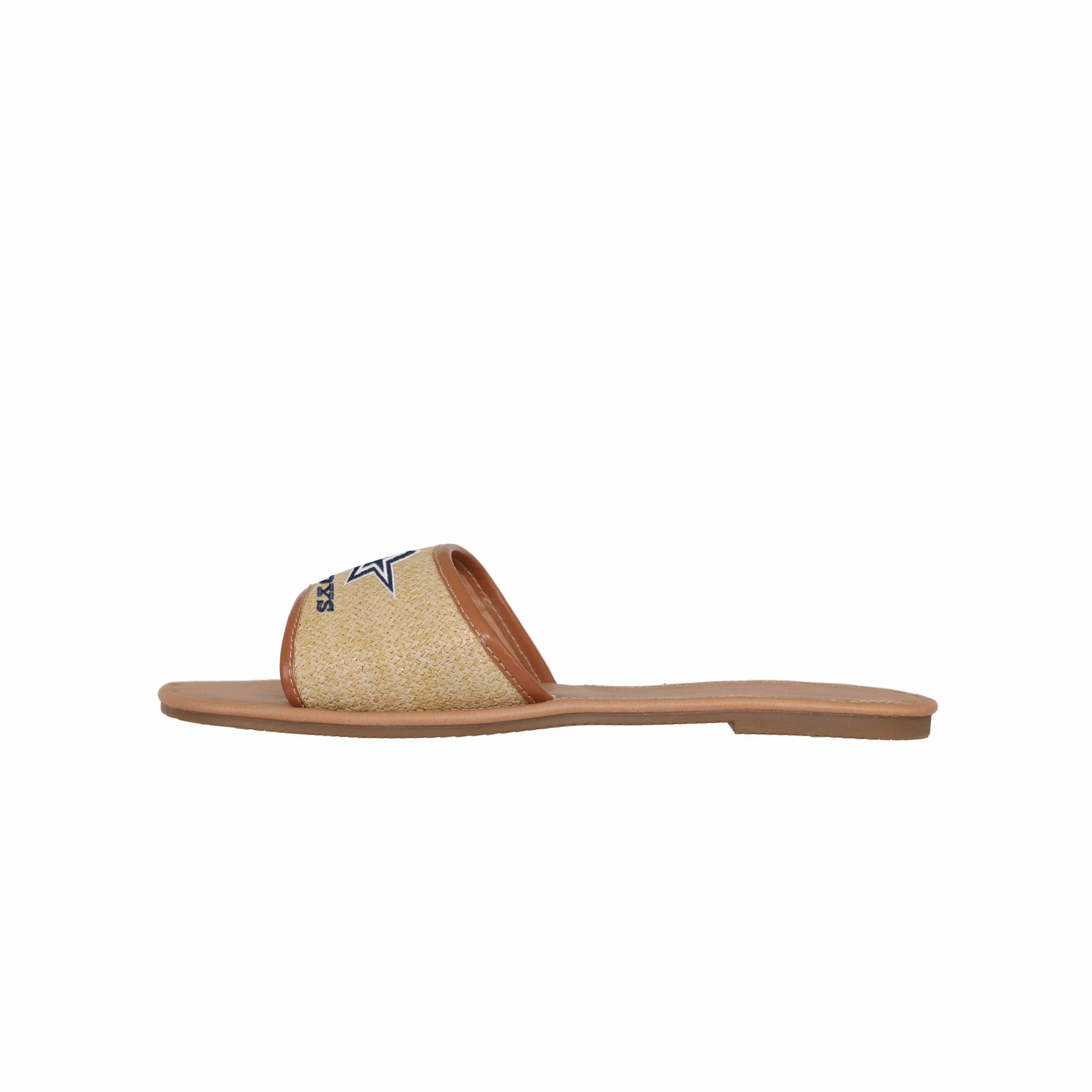 Dallas Cowboys NFL Womens Straw Slide - Image 4