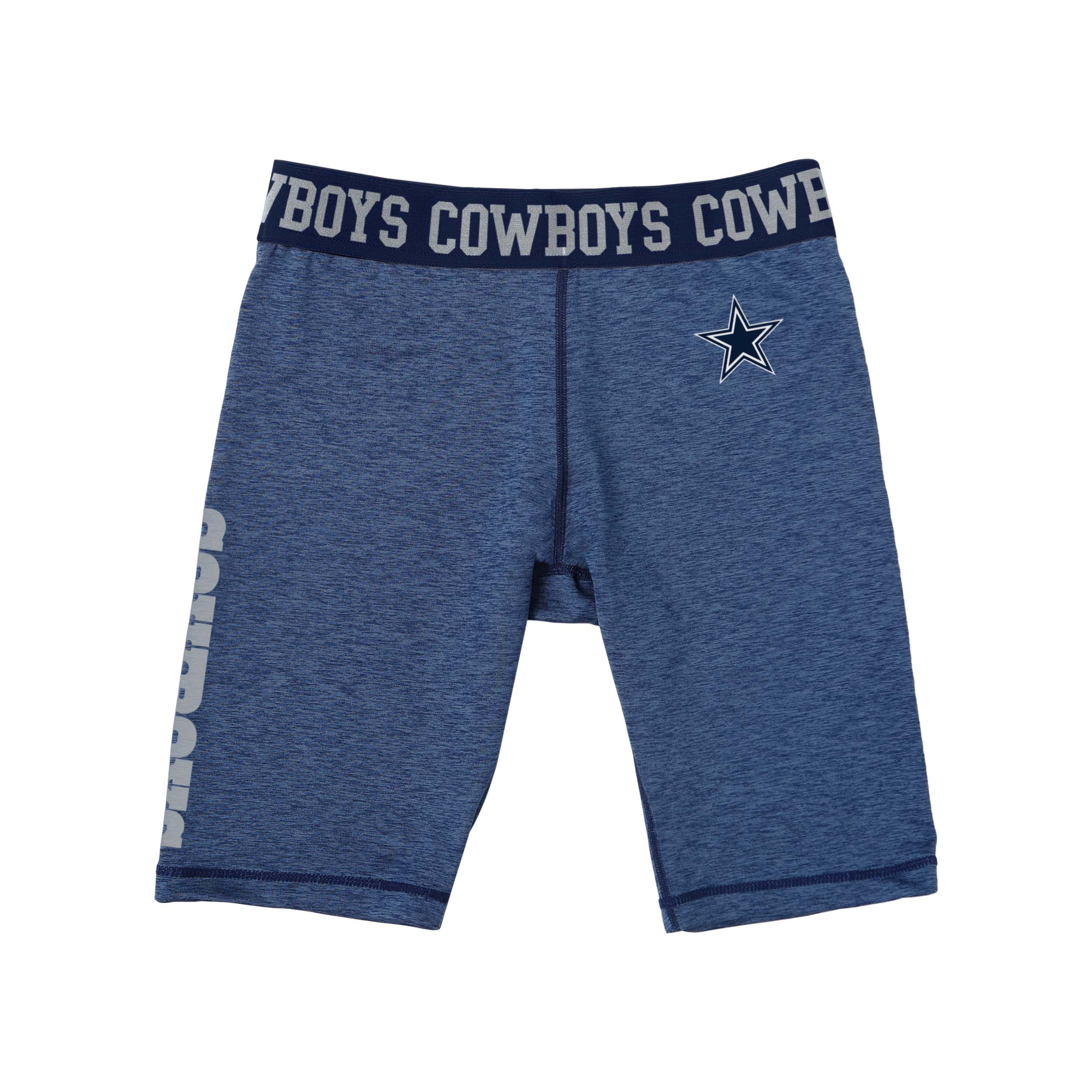 Dallas Cowboys NFL Womens Team Color Static Bike Shorts - Image 5