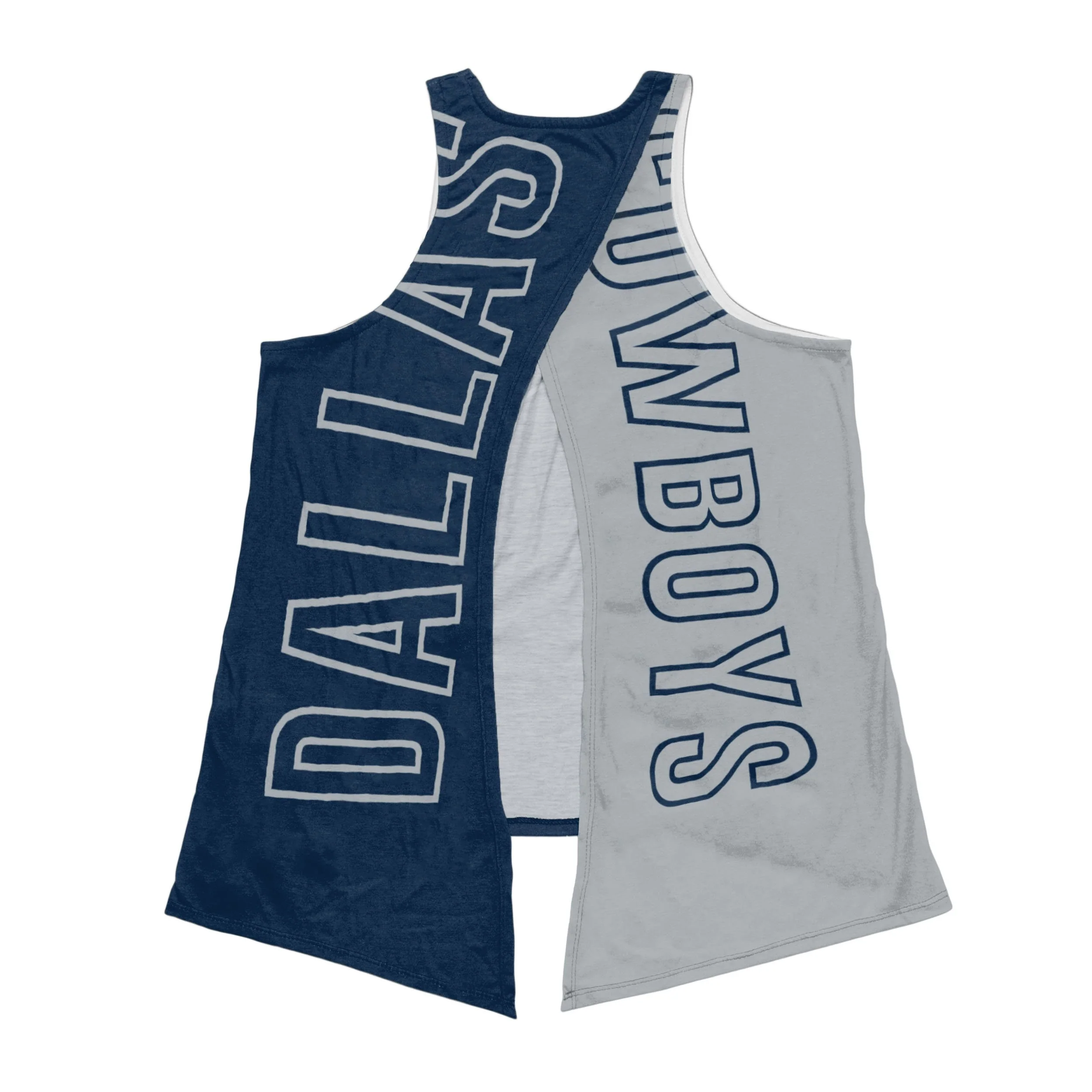 Dallas Cowboys NFL Womens Tie-Breaker Sleeveless Top - Image 3