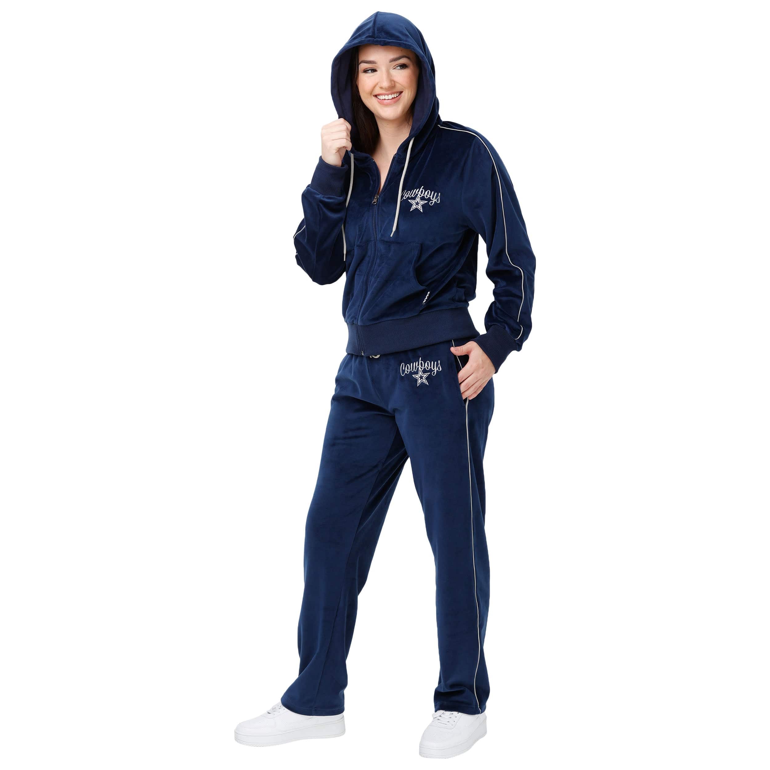 Dallas Cowboys NFL Womens Velour Pants - Image 5