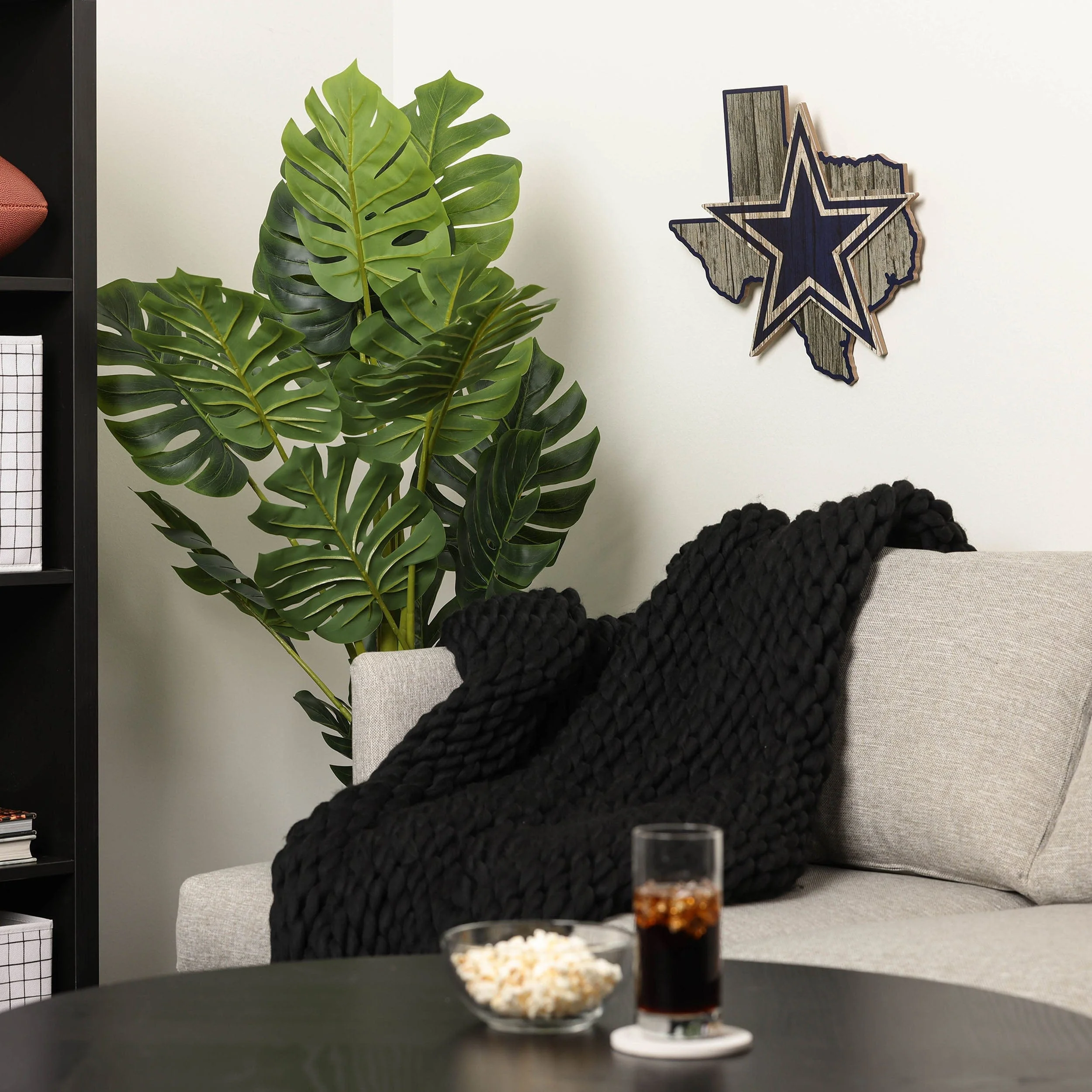 Dallas Cowboys NFL Wood State Sign - Image 4