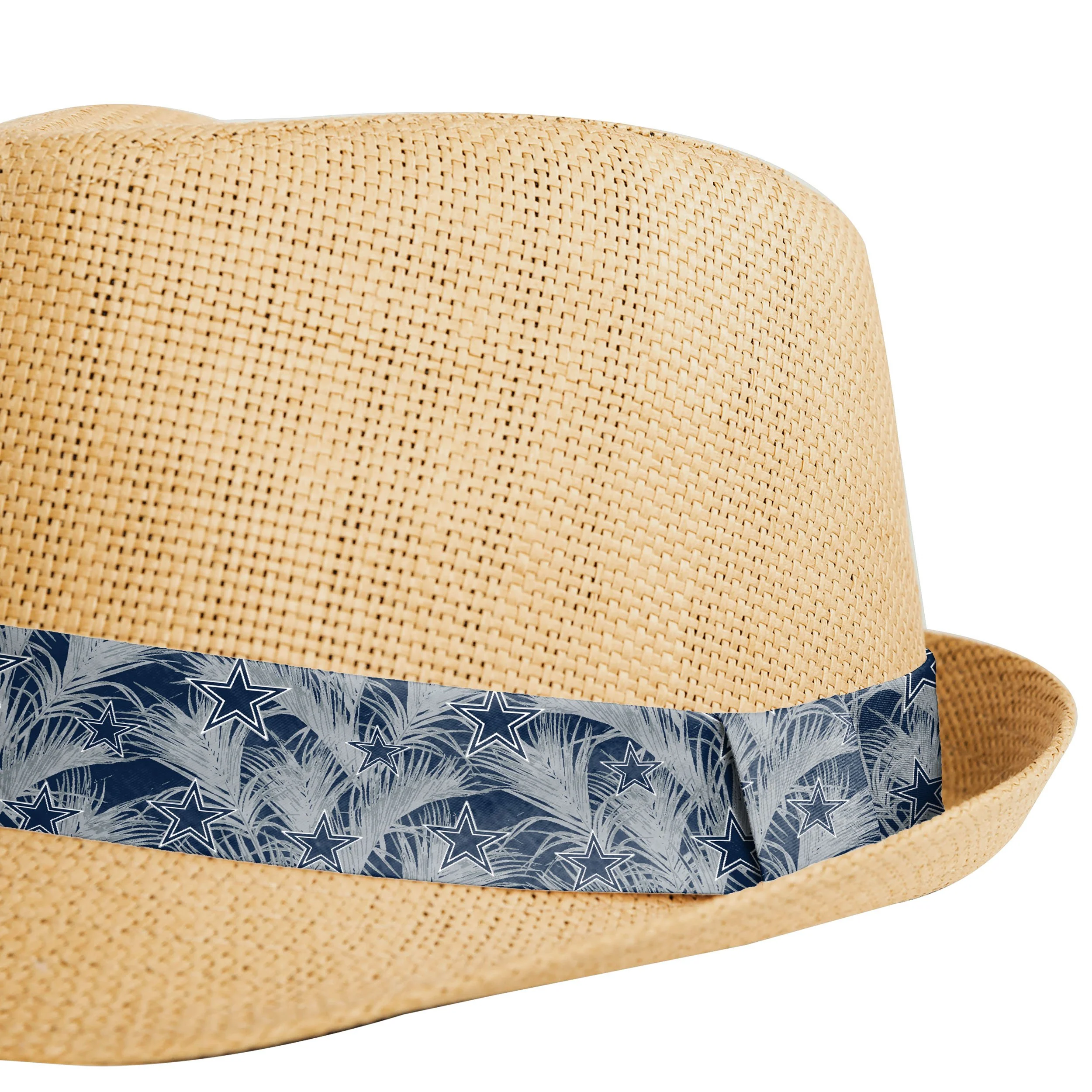 Dallas Cowboys NFL Trilby Straw Hat - Image 3