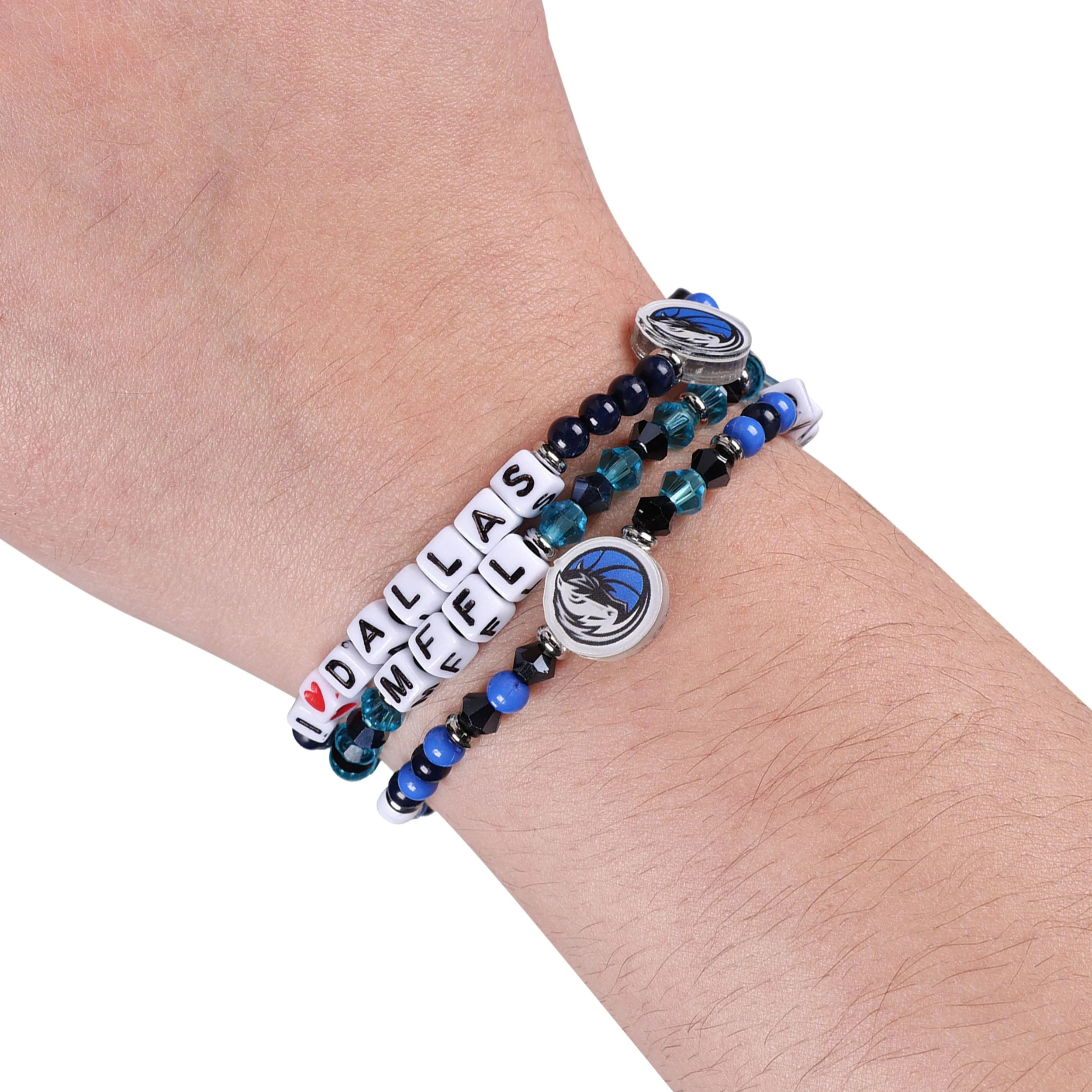 Dallas Mavericks NBA 3 Pack Friendship Bracelet - Image 4