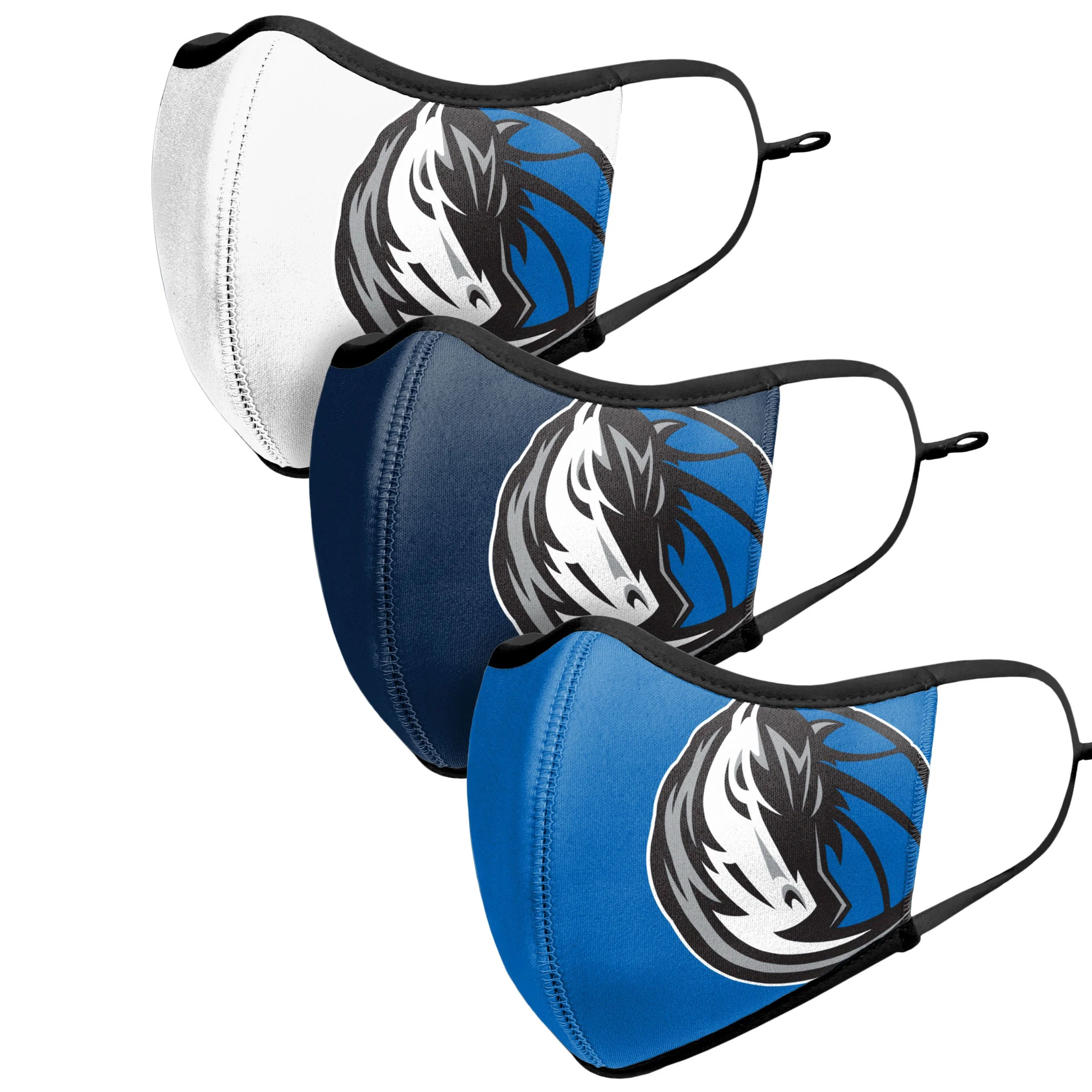 Dallas Mavericks NBA Sport 3 Pack Face Cover - Image 4