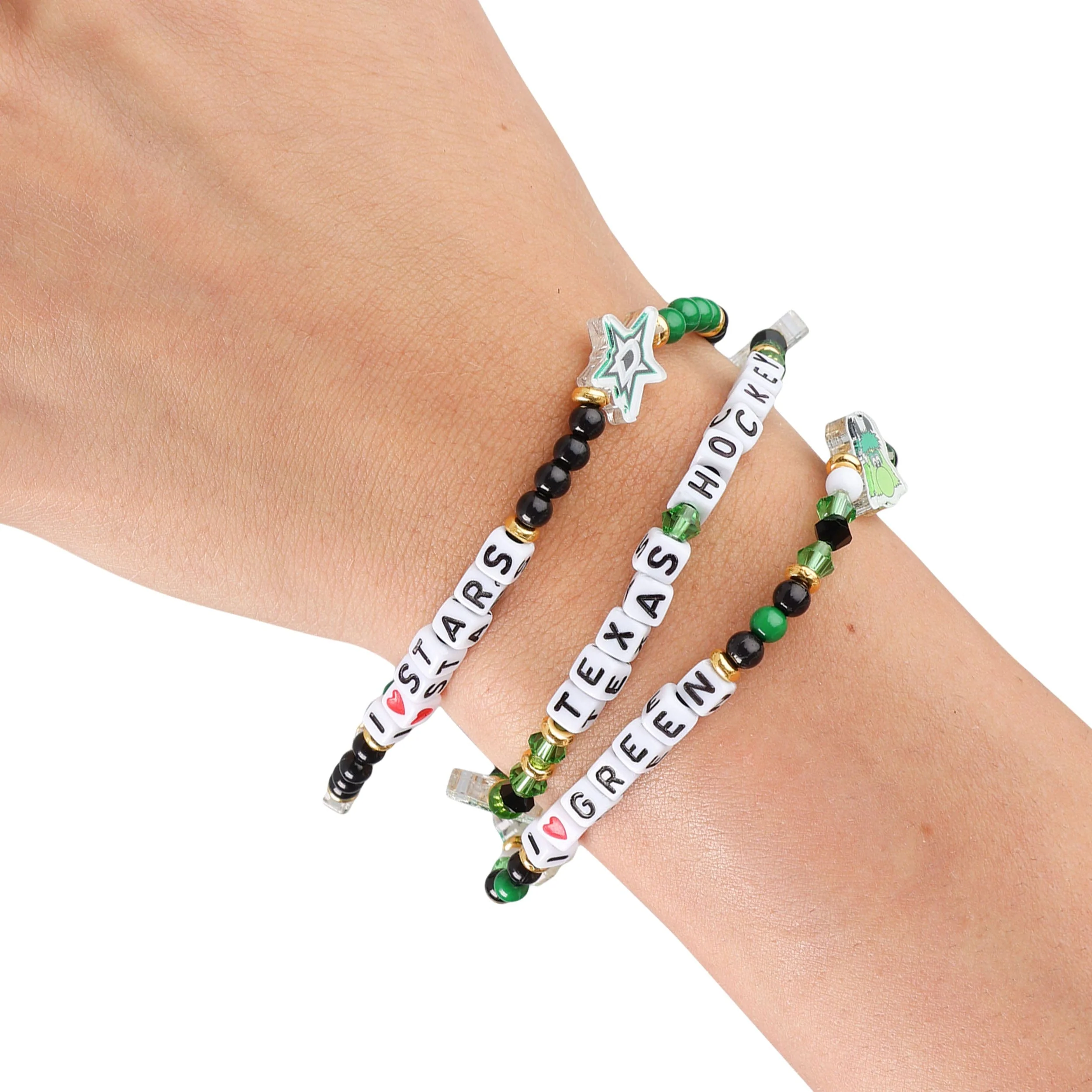 Dallas Stars NHL 3 Pack Friendship Bracelet - Image 4
