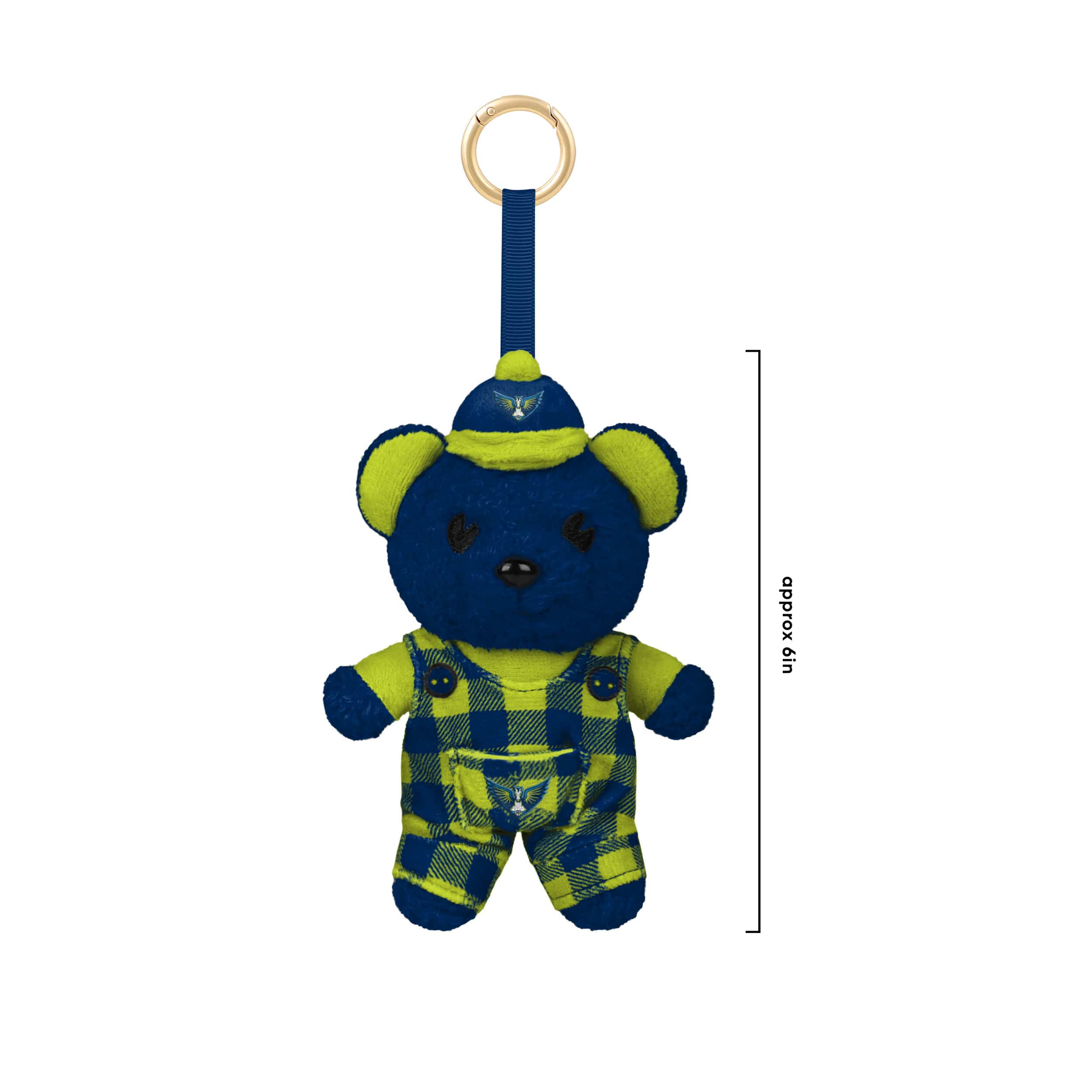 Dallas Wings WNBA FOOCOOS Plush Bag Charm Keychain Blind Box Series 1 (PREORDER - SHIPS LATE JULY) - Image 3