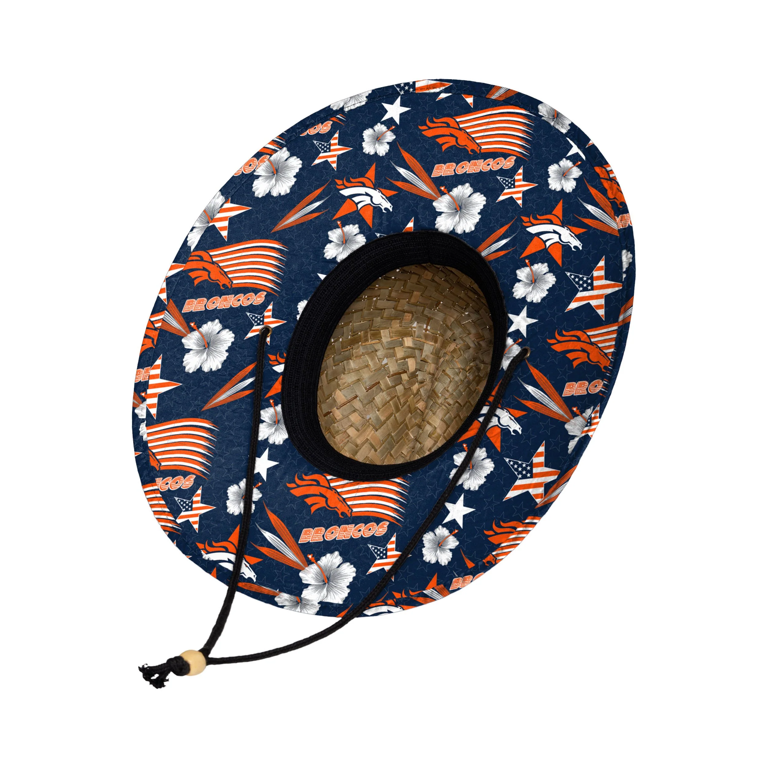 Denver Broncos NFL Americana Straw Hat - Image 2