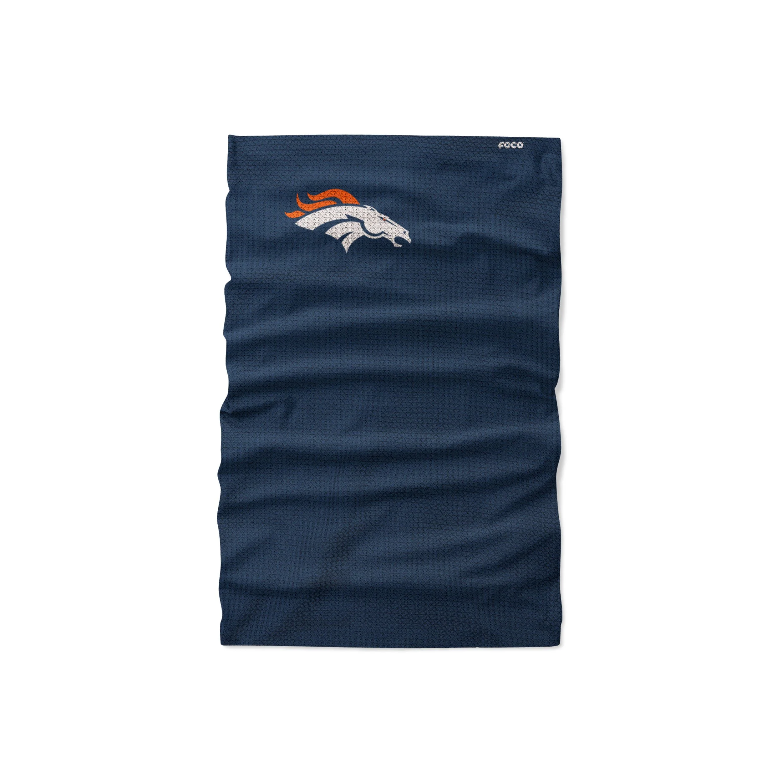 Denver Broncos NFL Big Logo Waffle Gaiter Scarf - Image 2
