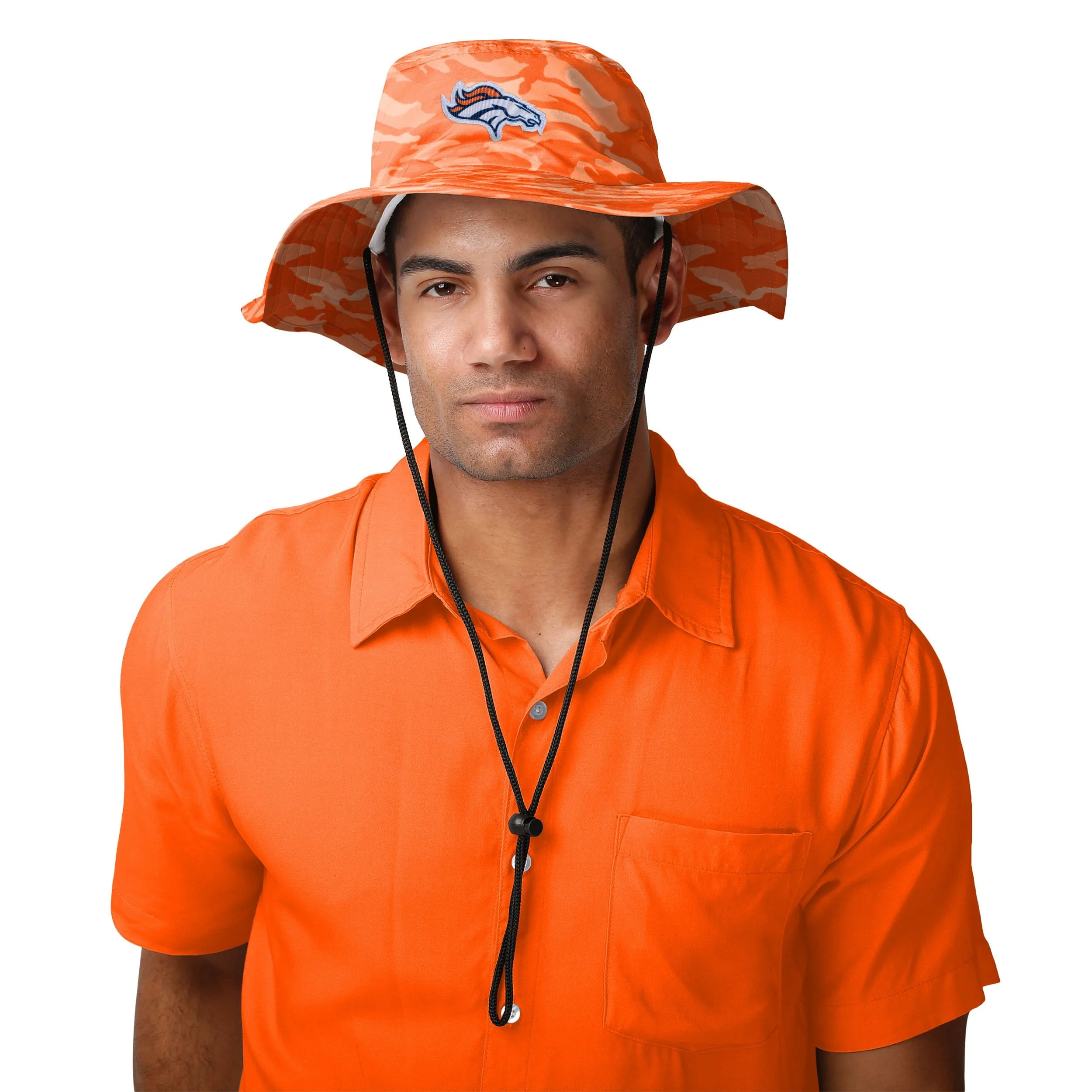 Denver Broncos NFL Camo Boonie Hat - Image 2