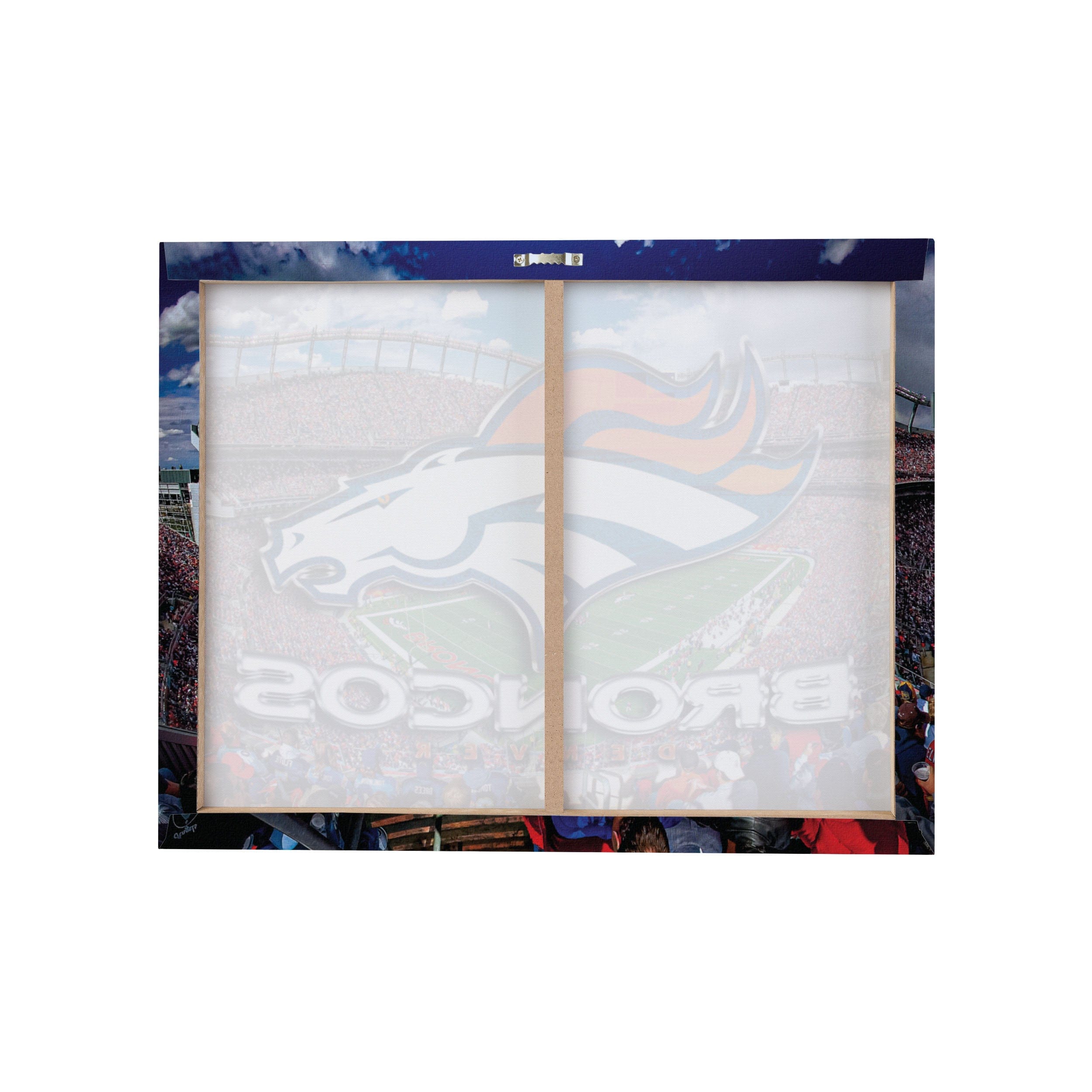 Denver Broncos NFL Canvas Wall Sign - Image 5