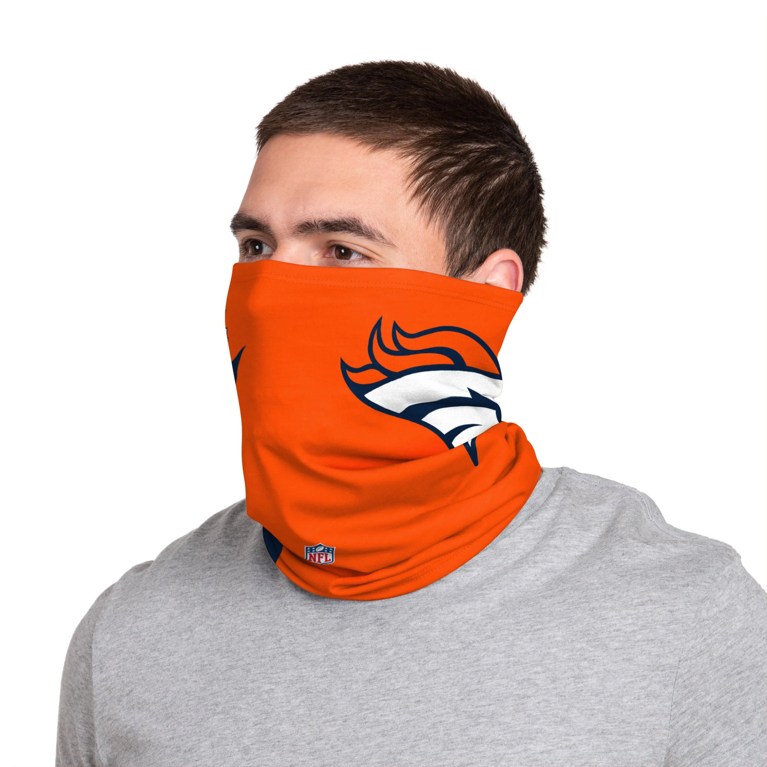 Denver Broncos NFL Courtland Sutton On-Field Sideline Logo Gaiter Scarf - Image 3