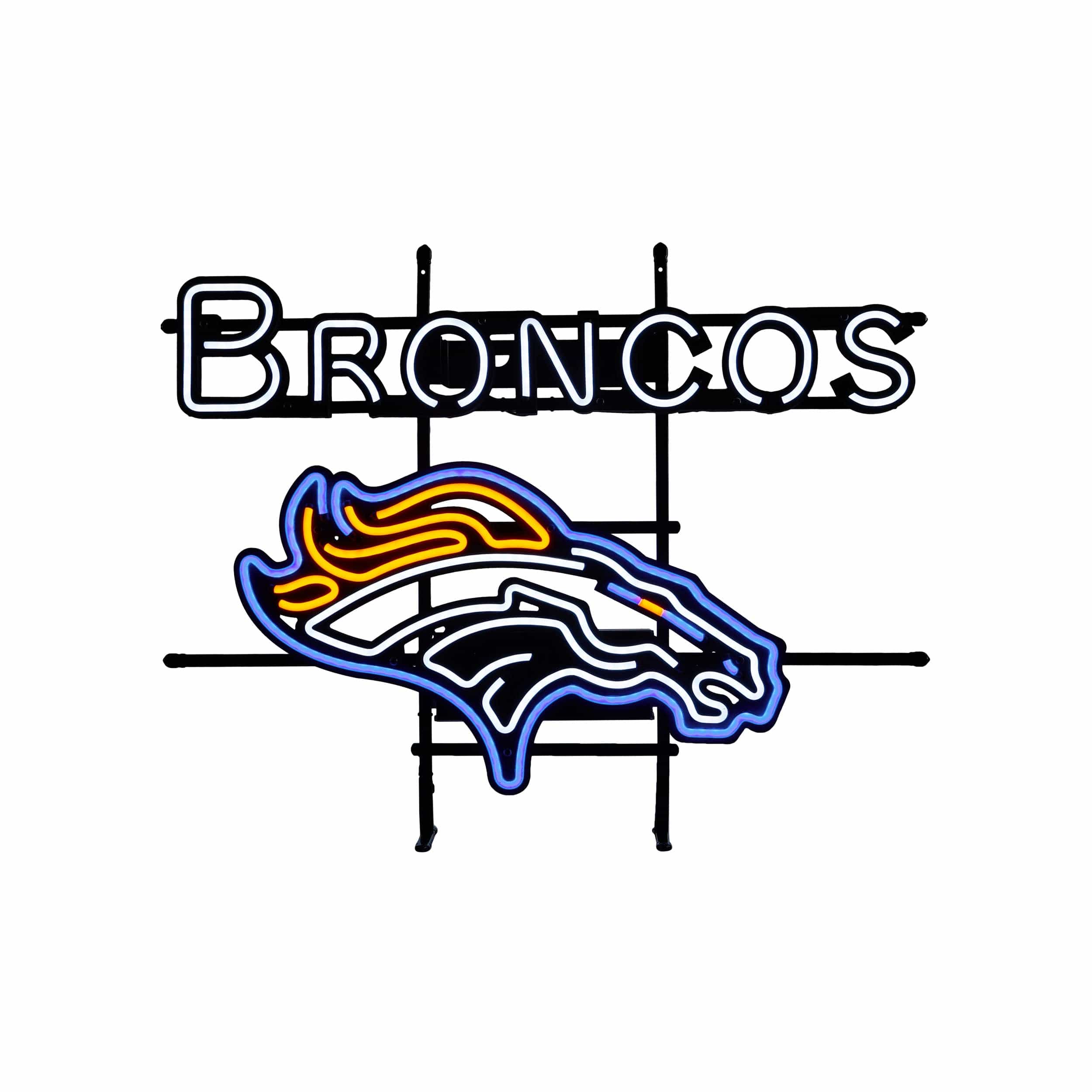 Denver Broncos NFL Fancave LED Sign