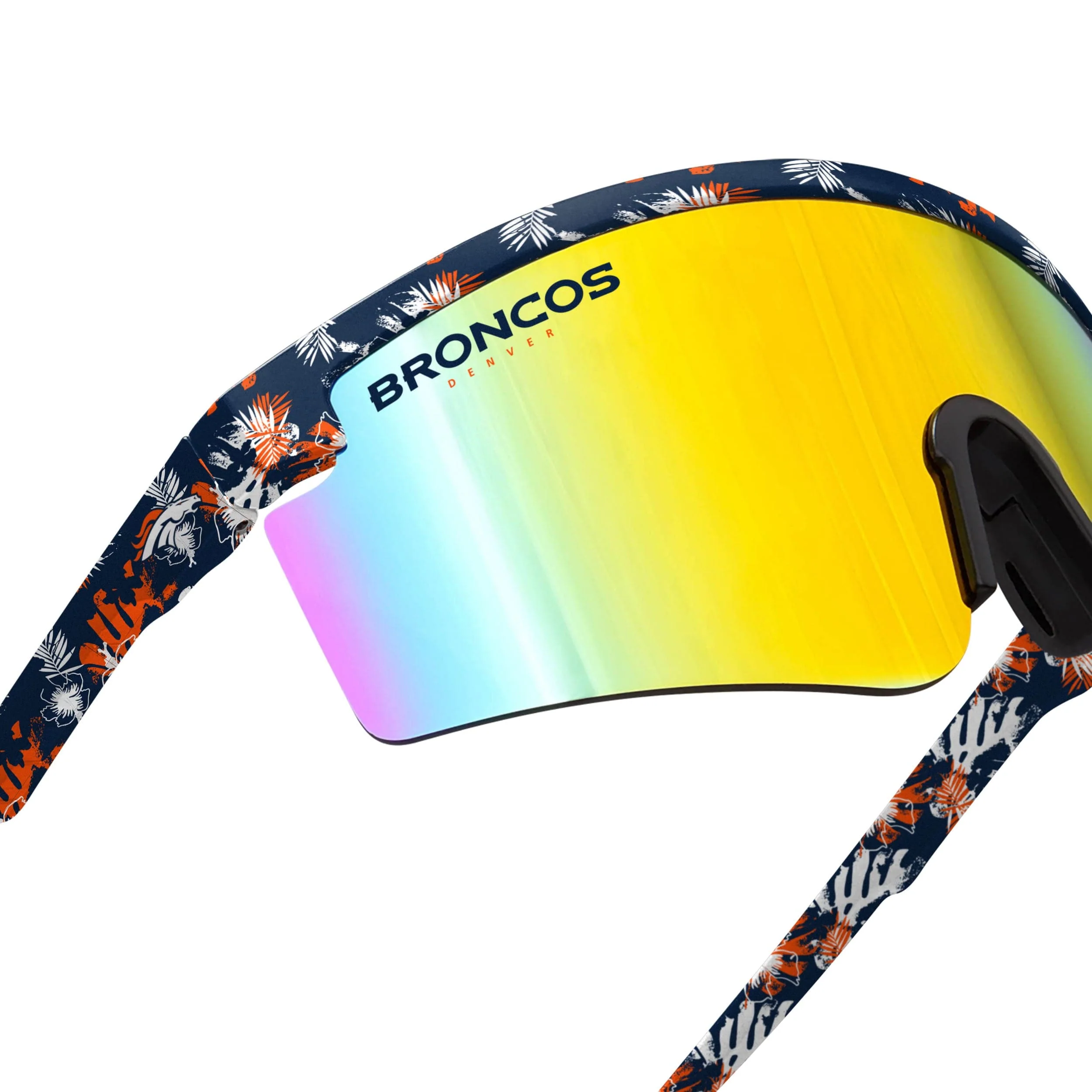 Denver Broncos NFL Floral Large Frame Sunglasses - Image 4