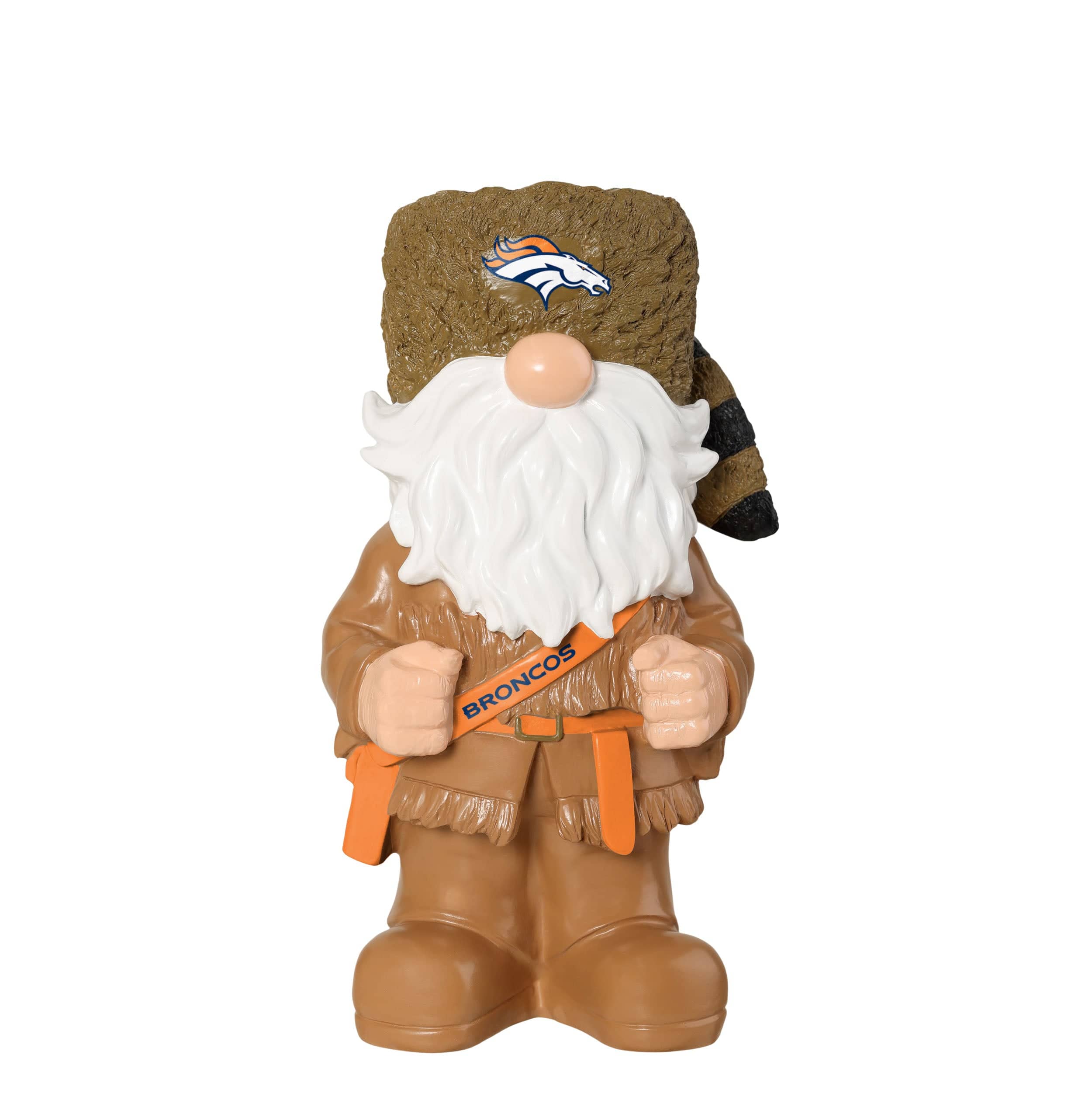 Denver Broncos NFL Frontiersman Americana Gnome
