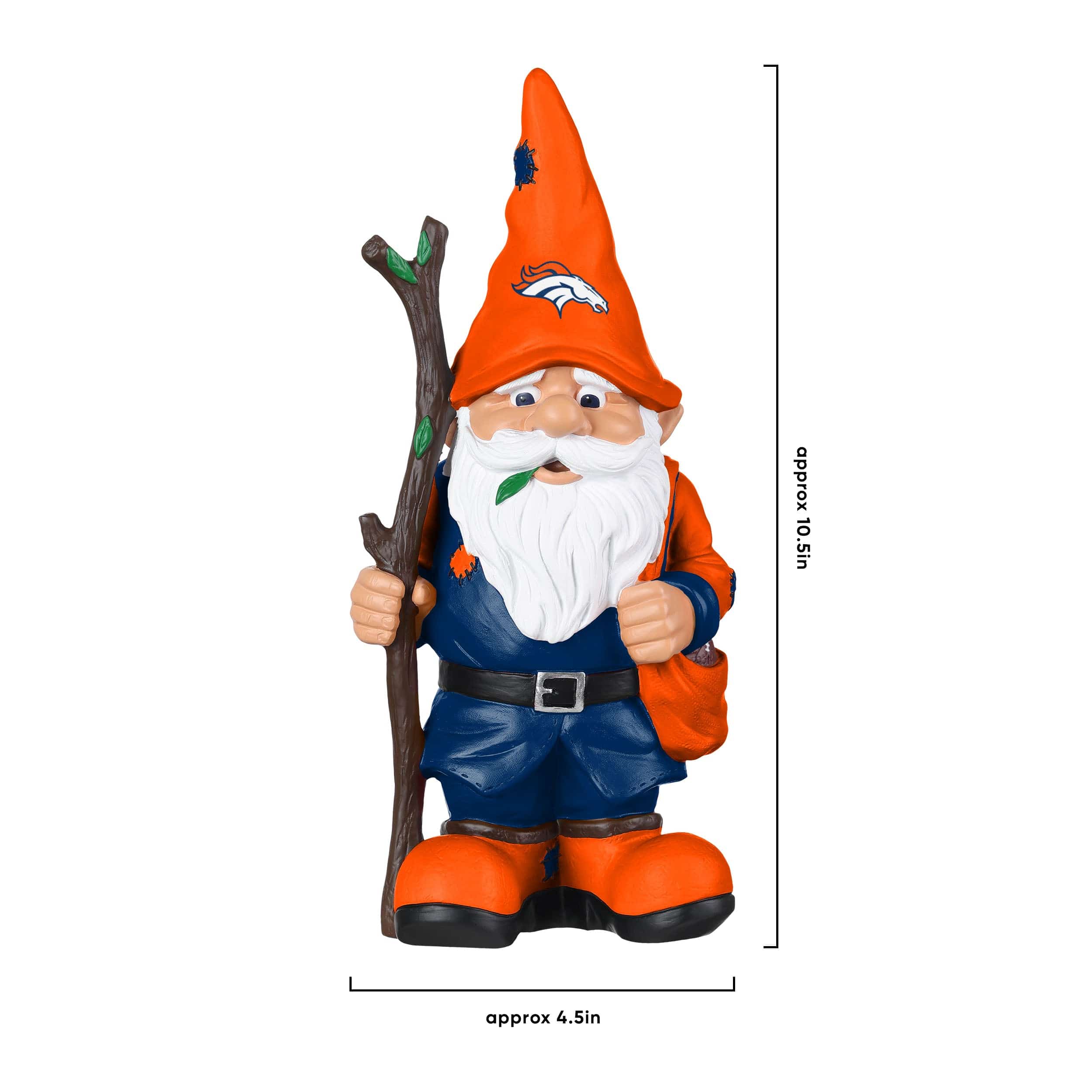 Denver Broncos NFL Holding Stick Gnome - Image 4