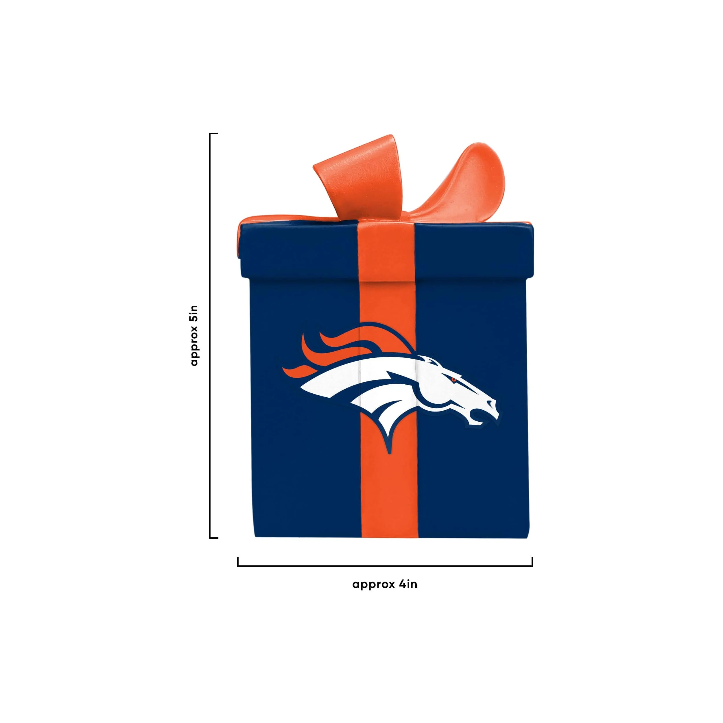 Denver Broncos NFL Holiday 5 Pack Coaster Set - Image 4
