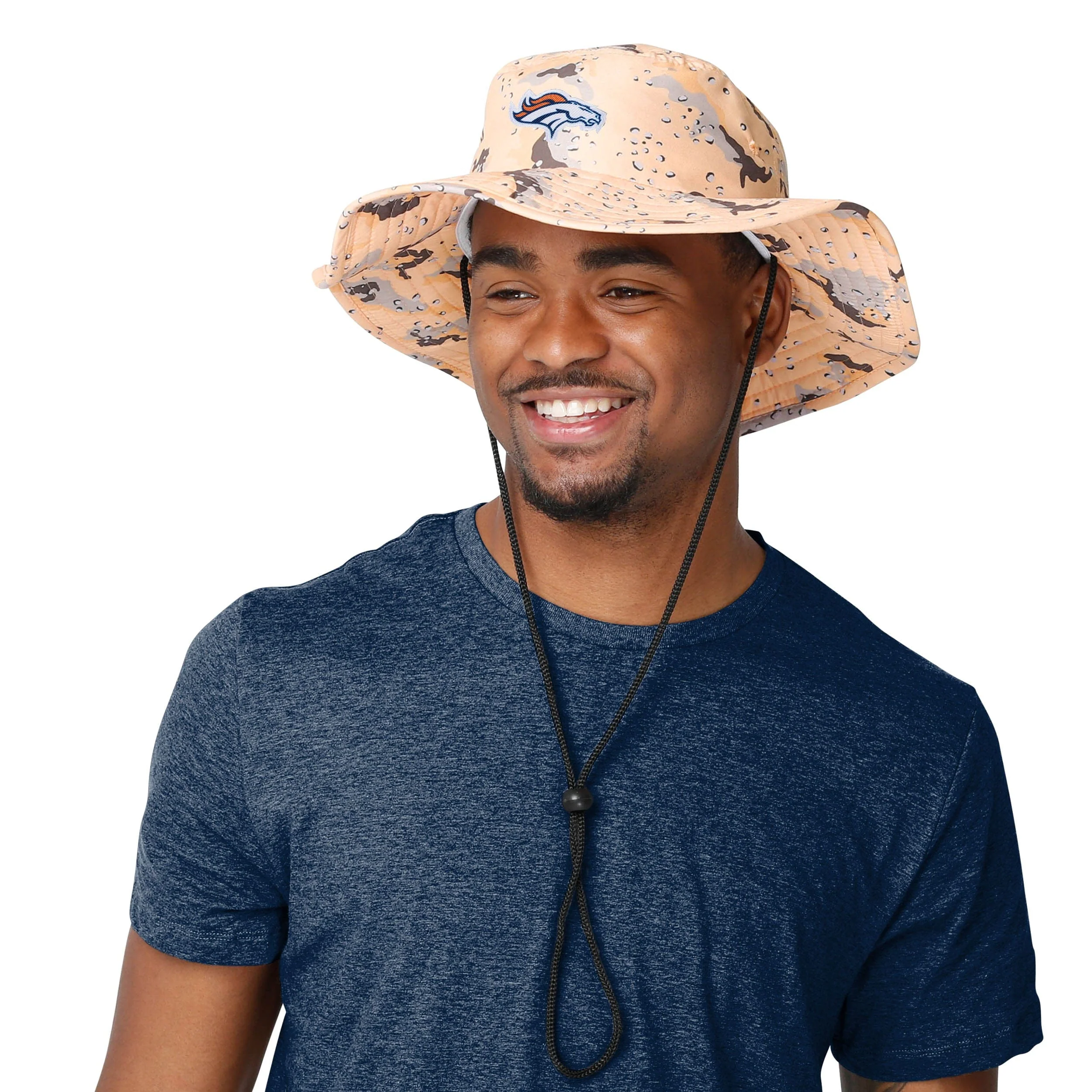 Denver Broncos NFL Light Desert Camo Boonie Hat - Image 2