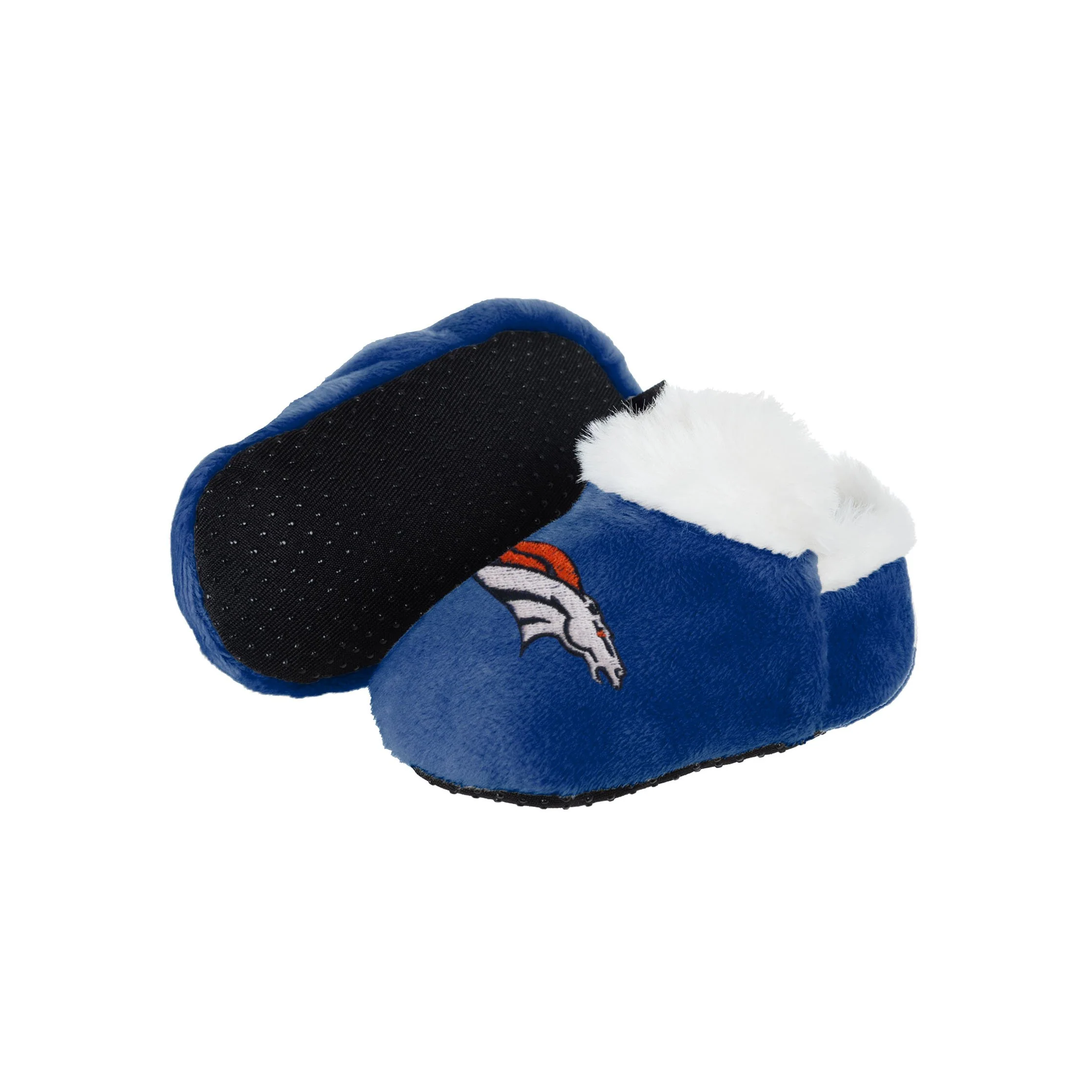 Denver Broncos NFL Logo Baby Bootie Slipper