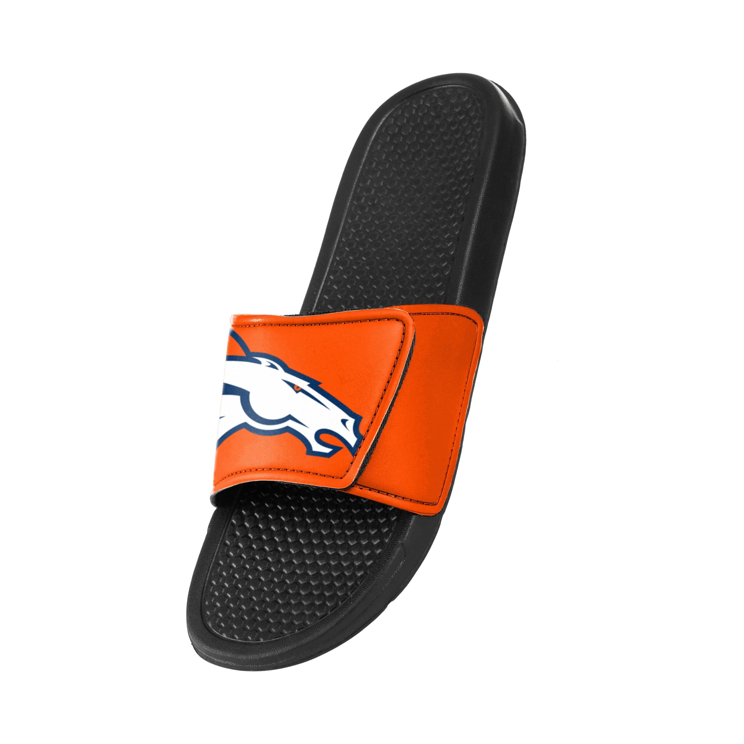 Denver Broncos NFL Mens Cropped Big Logo Slide - Image 3