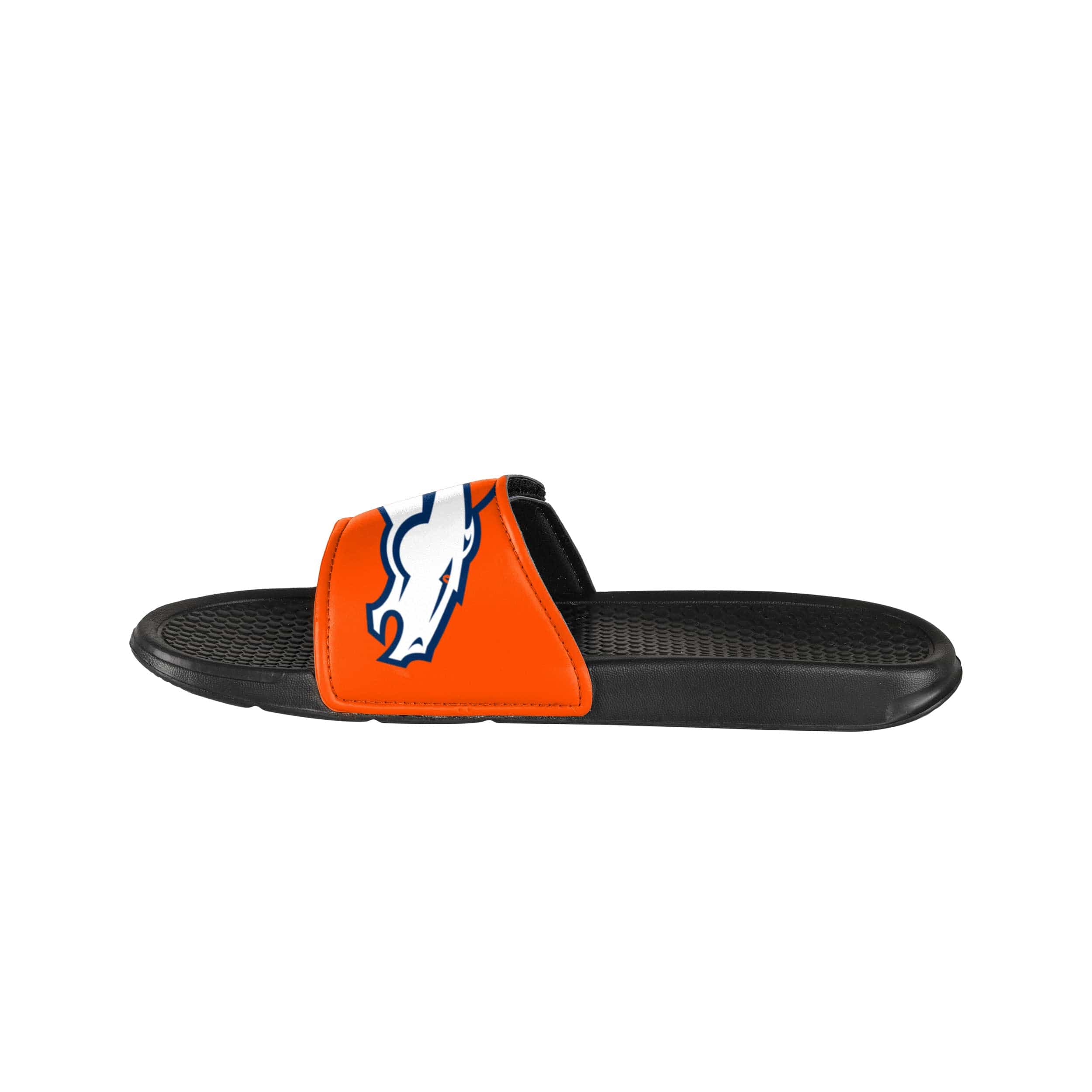 Denver Broncos NFL Mens Cropped Big Logo Slide - Image 4