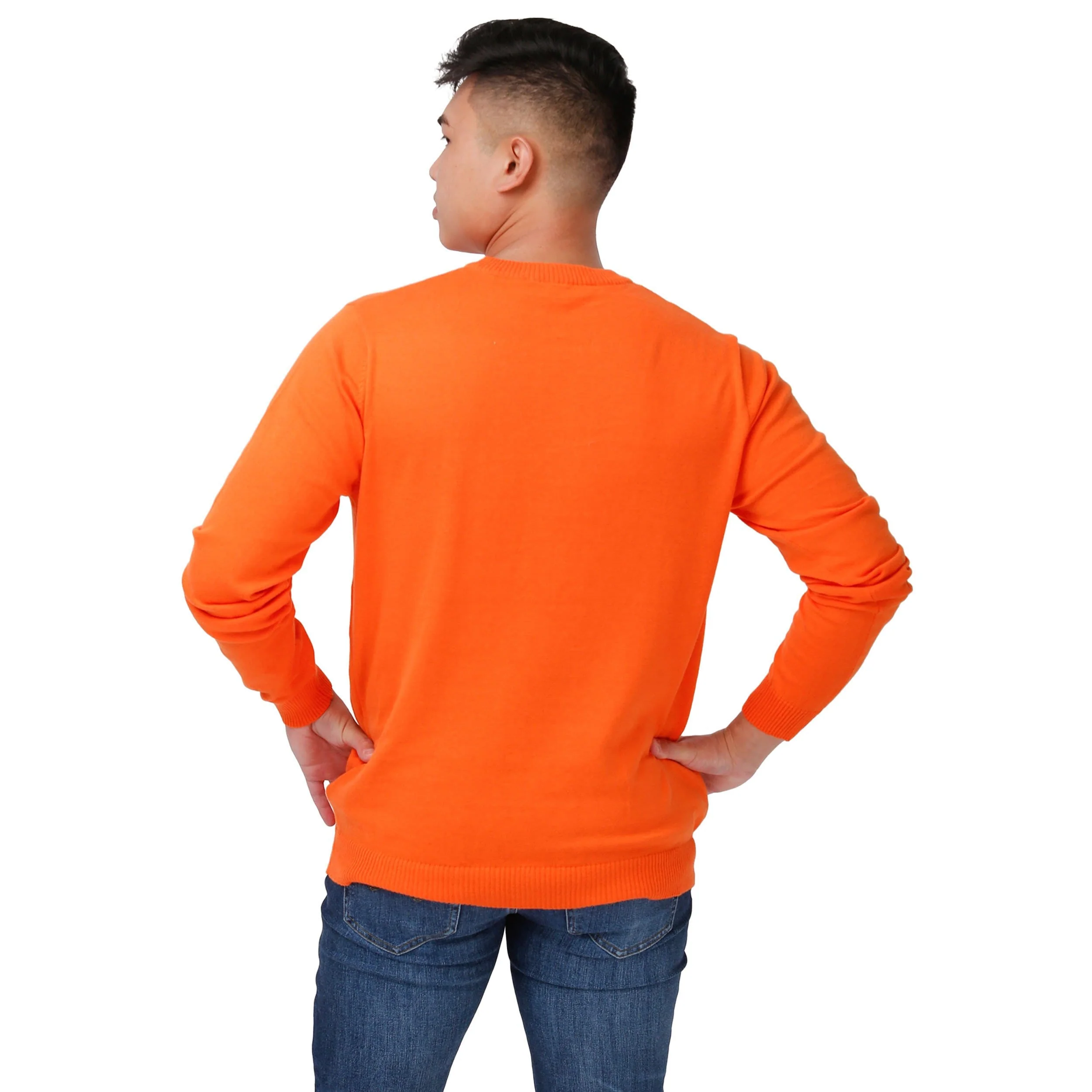 Denver Broncos NFL Mens Dear Santa Light Up Sweater - Image 3