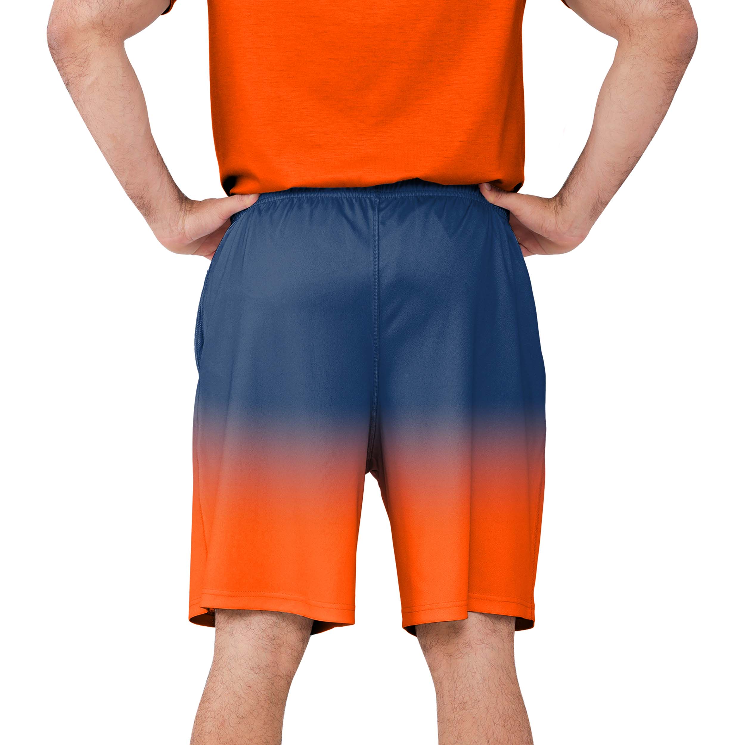 Denver Broncos NFL Mens Game Ready Gradient Training Shorts - Image 3