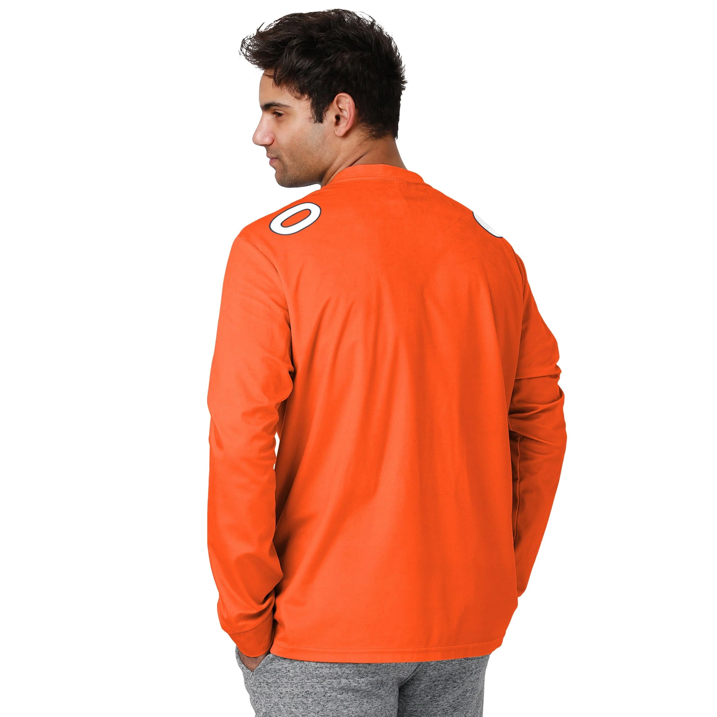 Denver Broncos NFL Mens Gameday Ready Lounge Shirt - Image 2