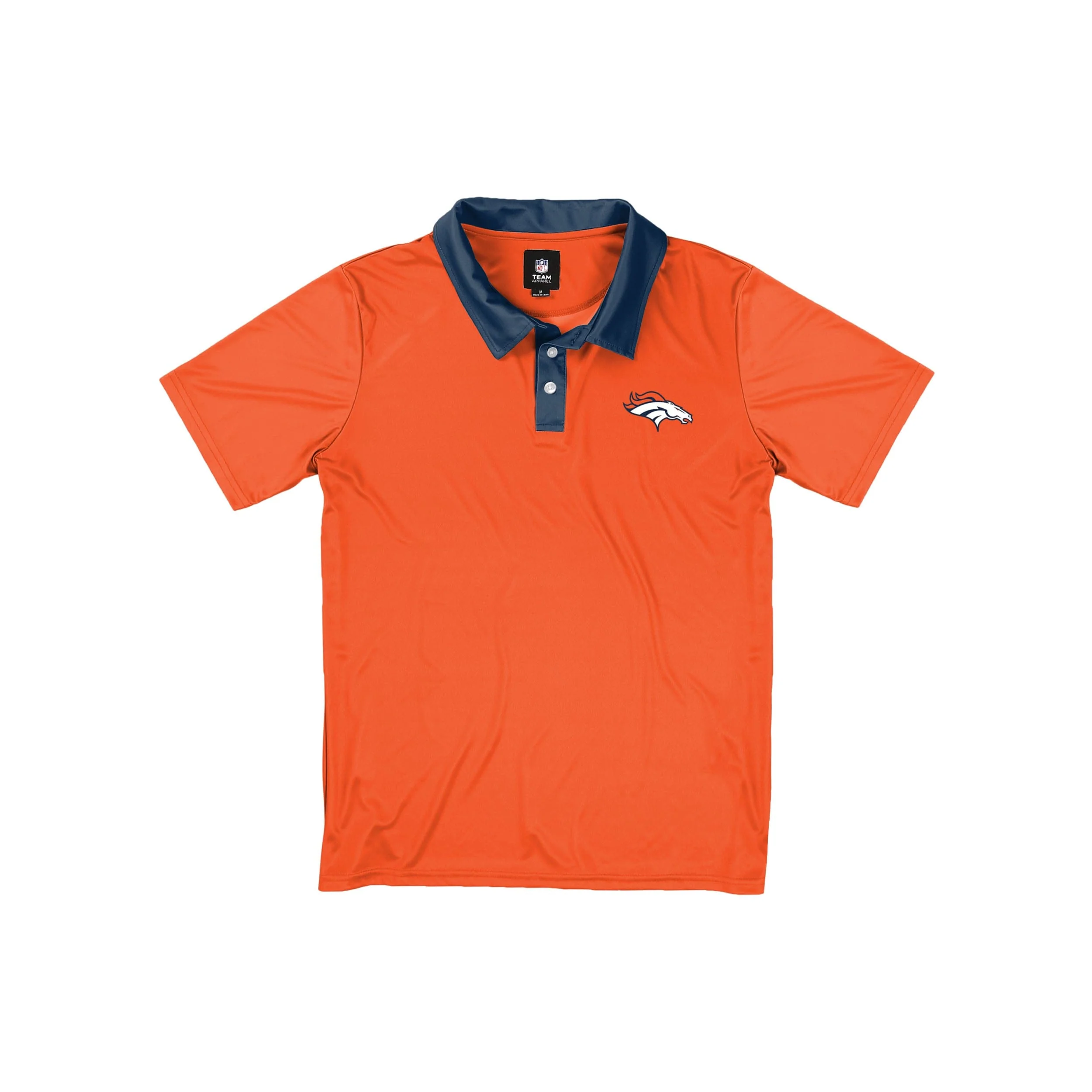 Denver Broncos NFL Mens Nightcap Polyester Polo - Image 4