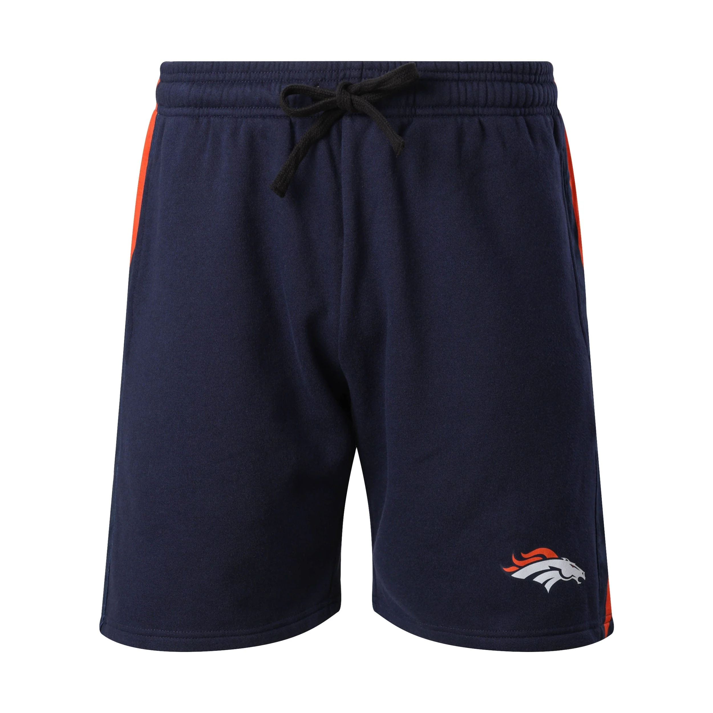 Denver Broncos NFL Mens Side Stripe Fleece Shorts - Image 4