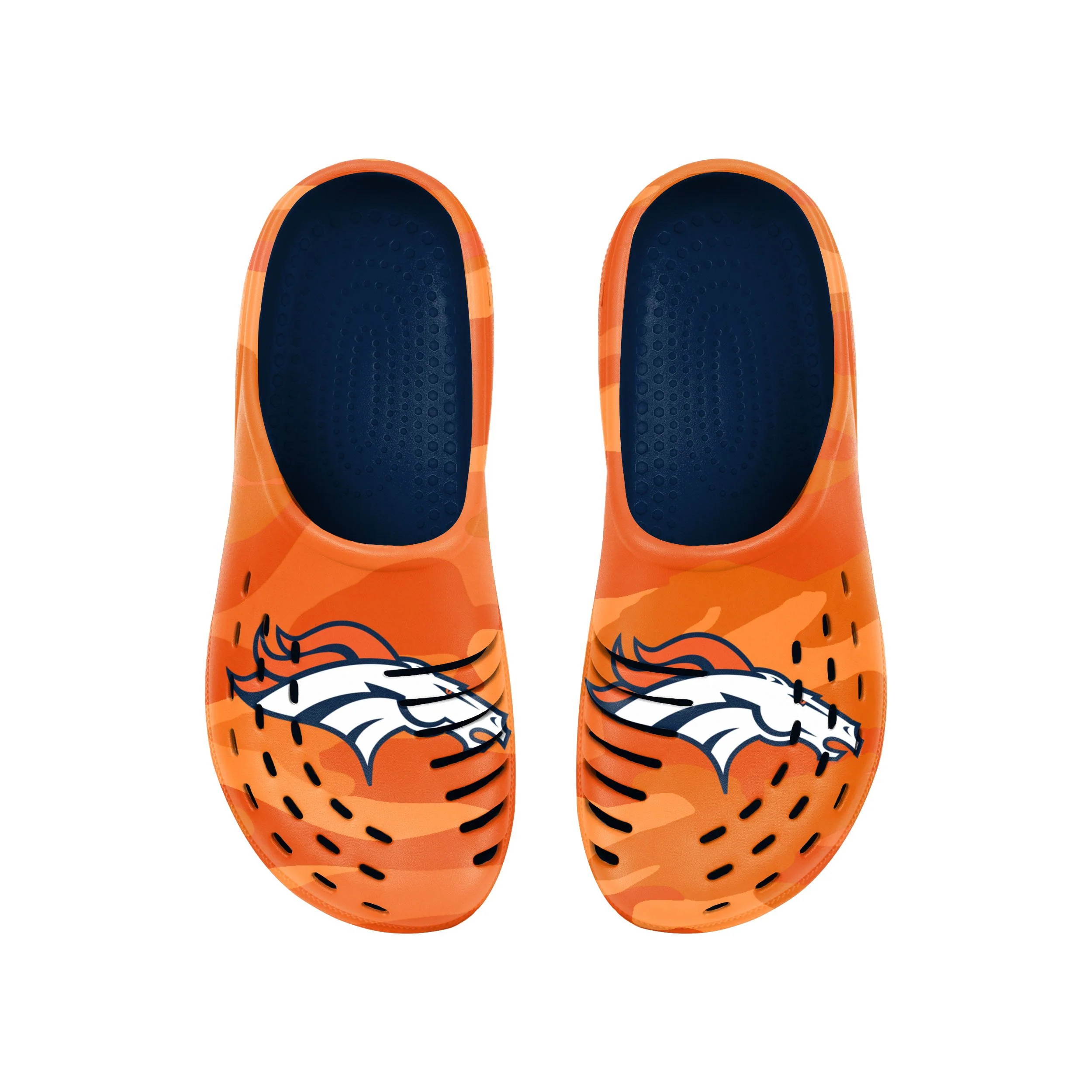 Denver Broncos NFL Mens Tonal Camo Clog - Image 4