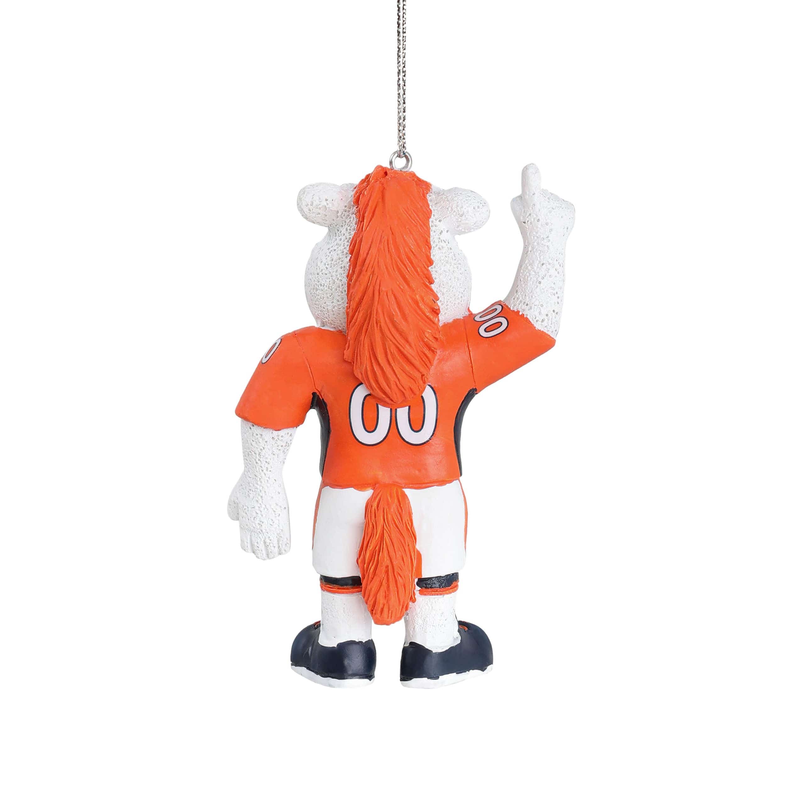 Denver Broncos NFL Miles Mascot Ornament - Image 3