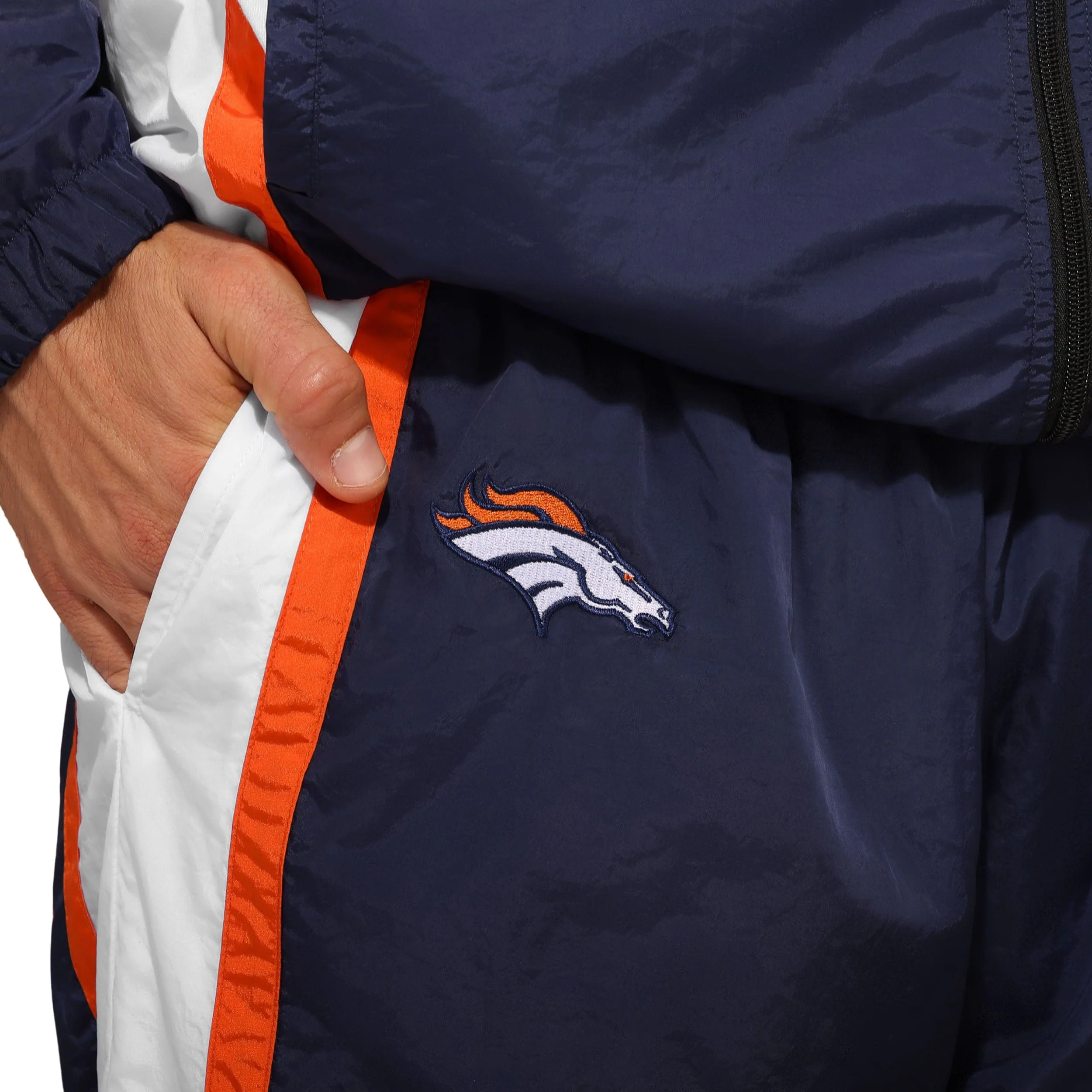 Denver Broncos NFL Nylon Crinkle Gameday Pants - Image 3