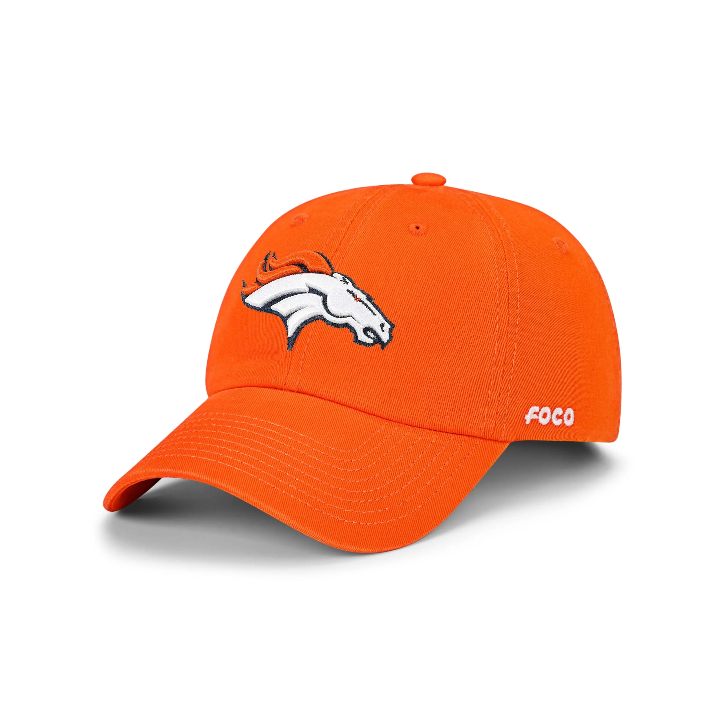 Denver Broncos NFL Orange Primary Logo Casual Cap (PREORDER - SHIPS LATE MARCH)