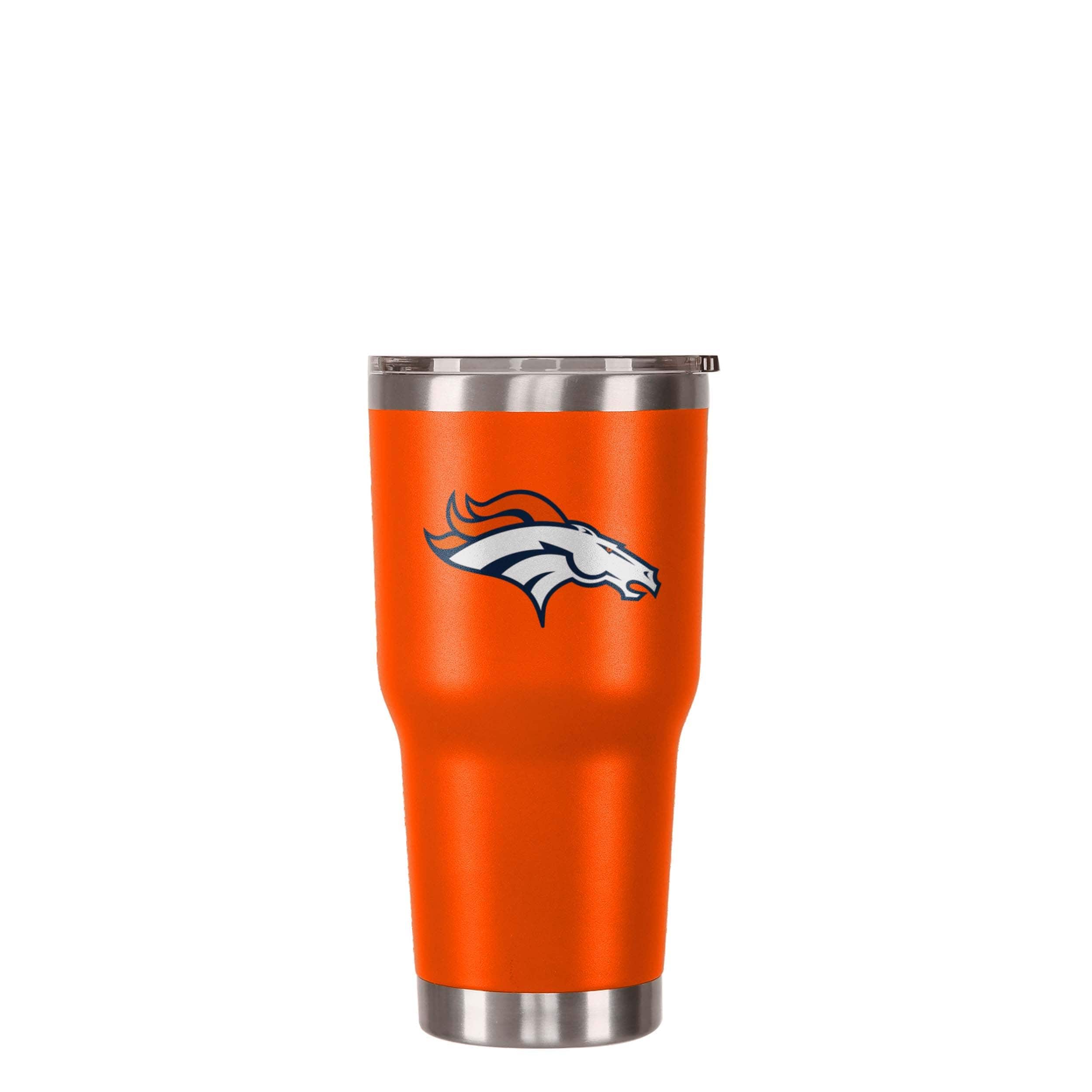 Denver Broncos NFL Orange Team Logo 30 oz Tumbler