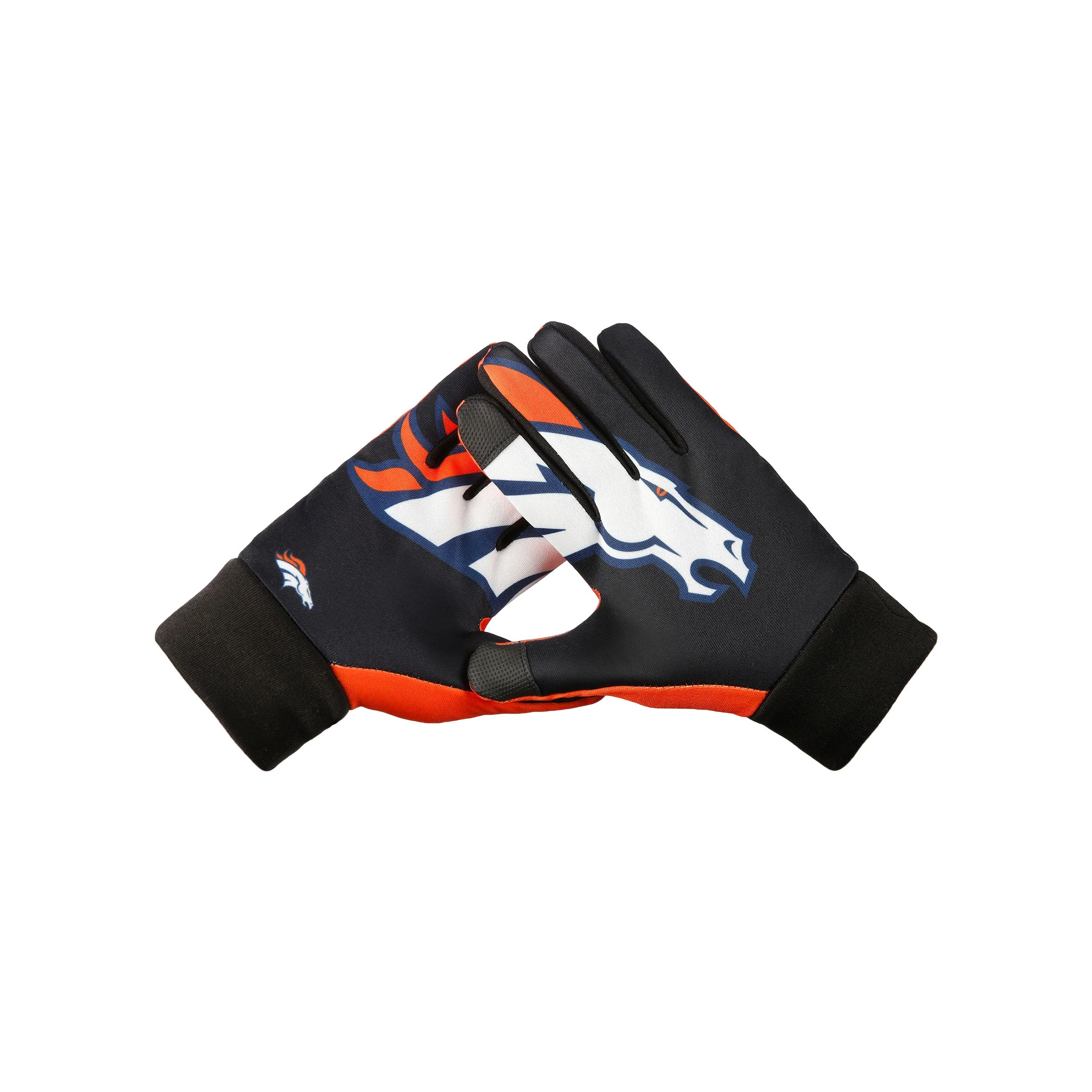 Denver Broncos NFL Palm Logo Texting Gloves - Image 2